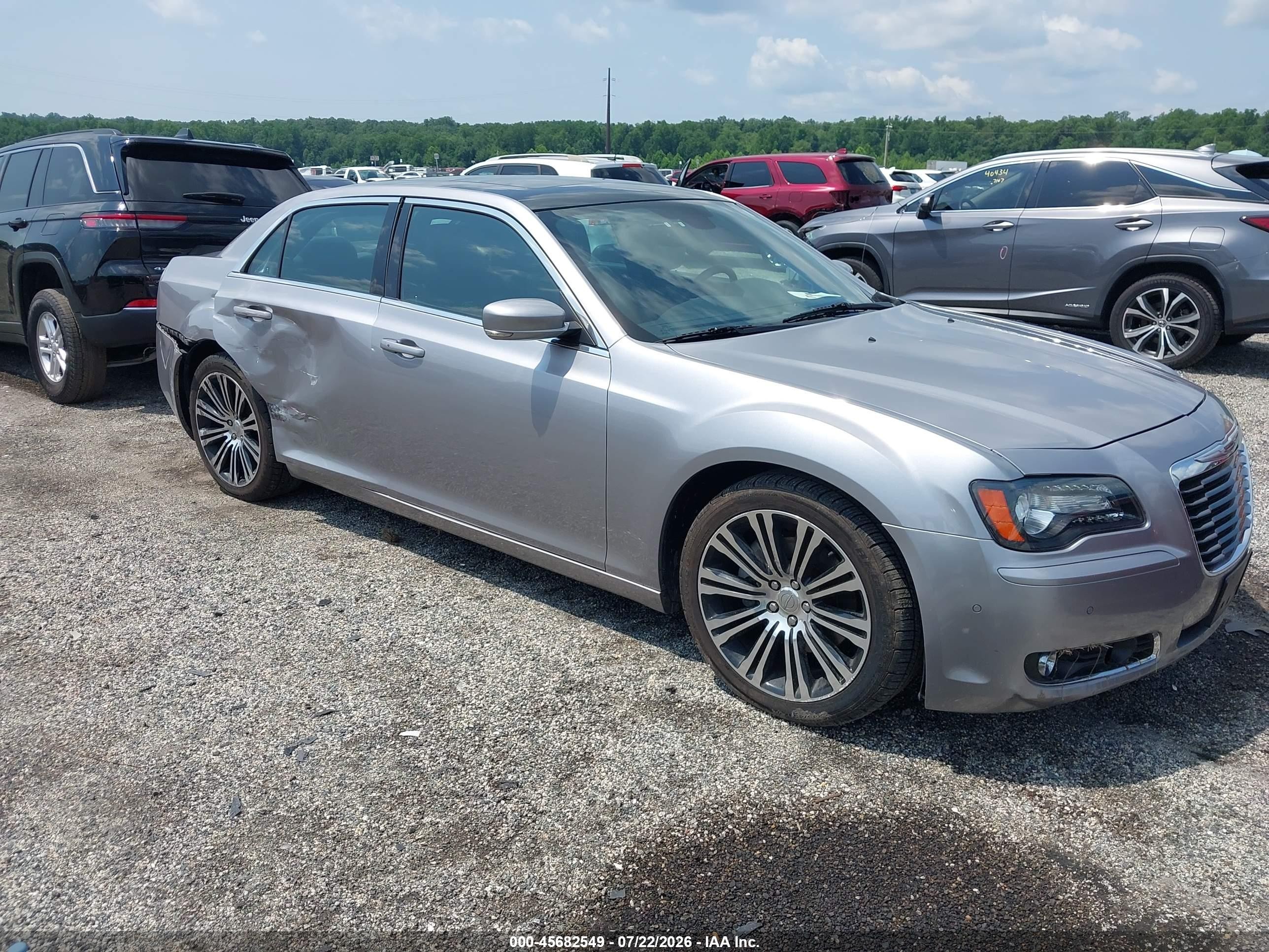 2013 Chrysler 300 300s Silver vin: 2C3CCABT7DH585246