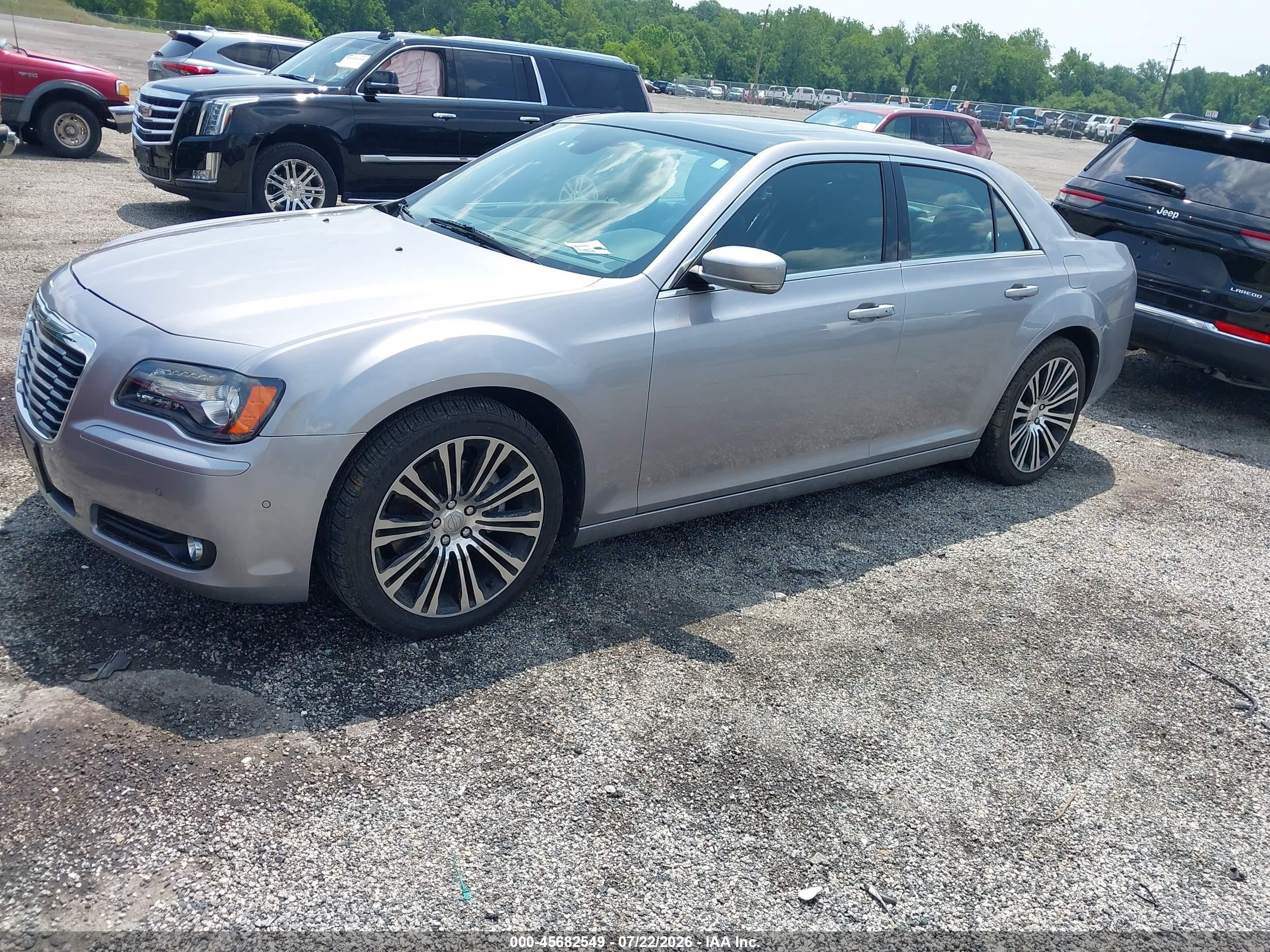 2013 Chrysler 300 300s Silver vin: 2C3CCABT7DH585246