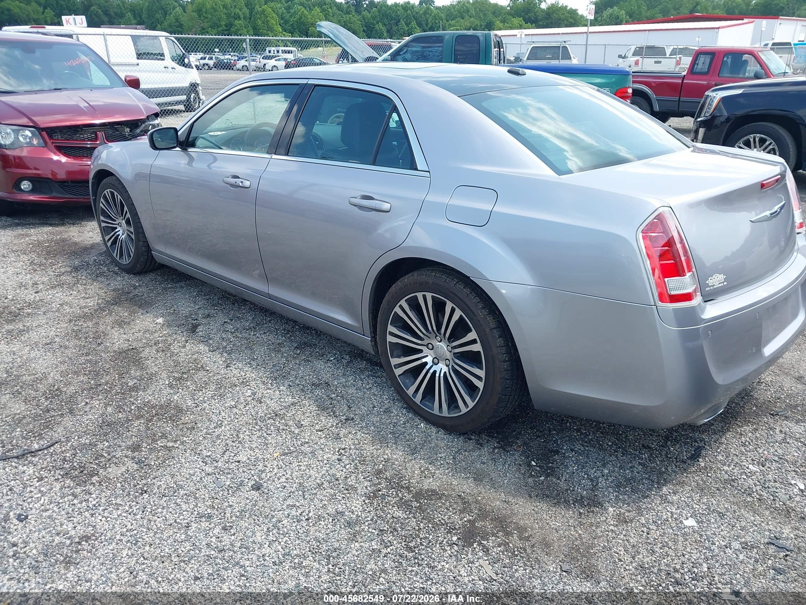 2013 Chrysler 300 300s Silver vin: 2C3CCABT7DH585246