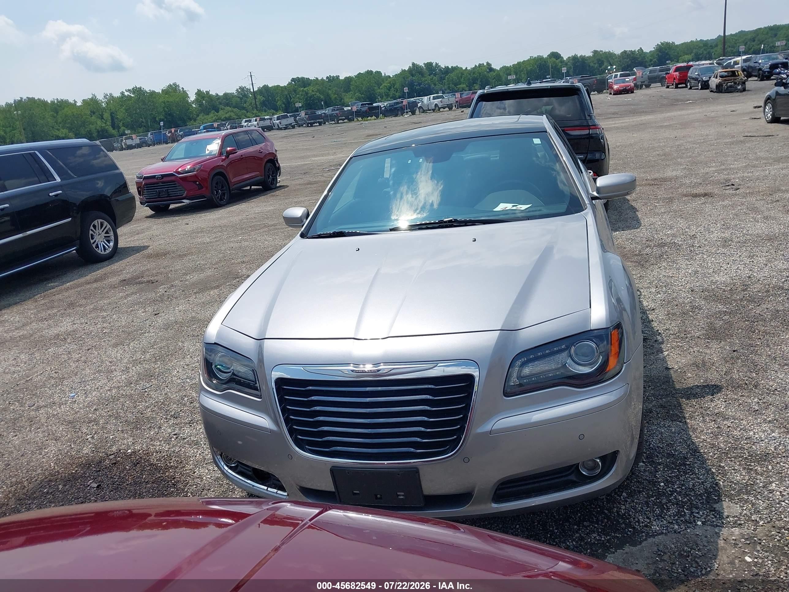 2013 Chrysler 300 300s Silver vin: 2C3CCABT7DH585246