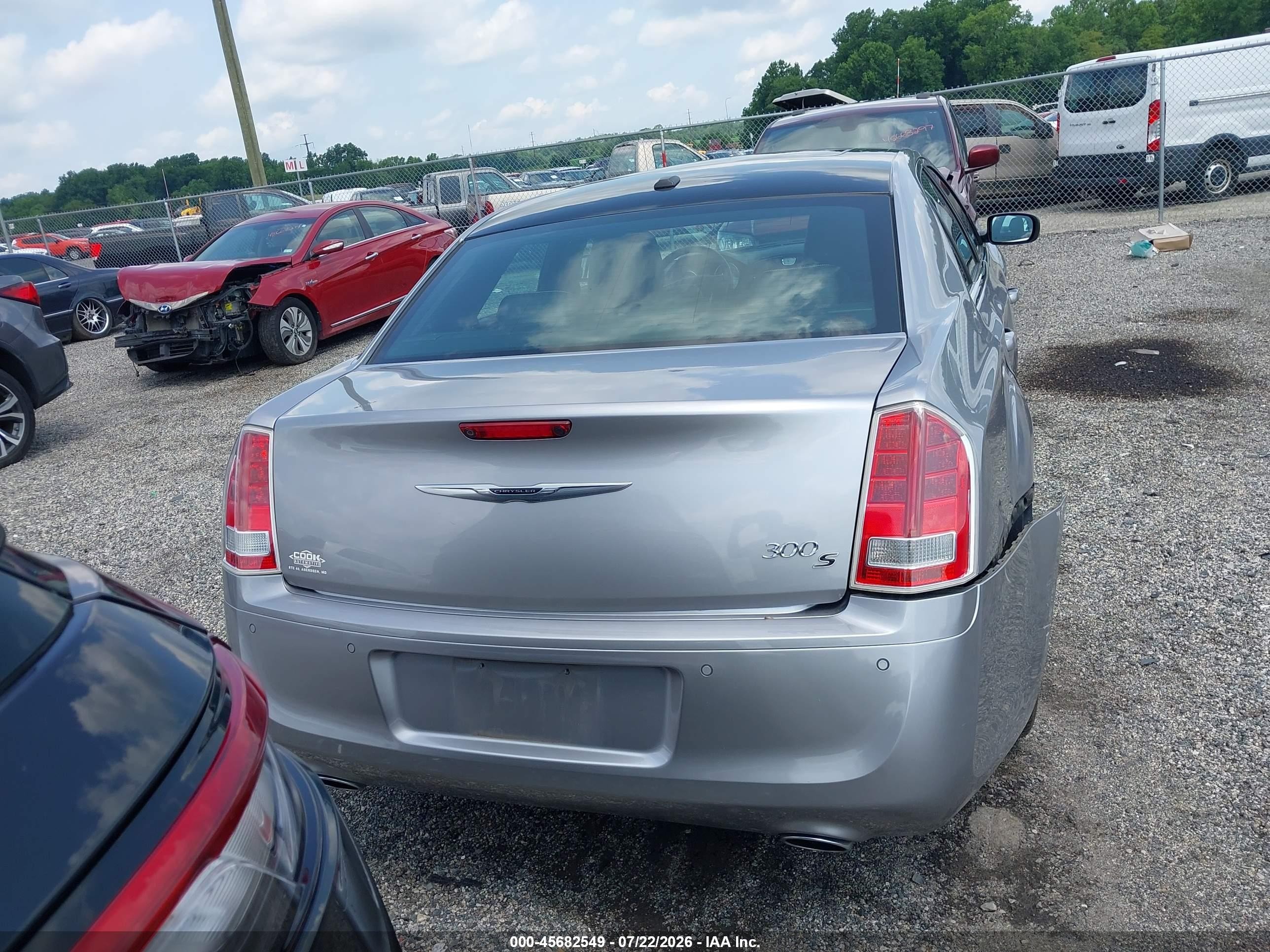 2013 Chrysler 300 300s Silver vin: 2C3CCABT7DH585246