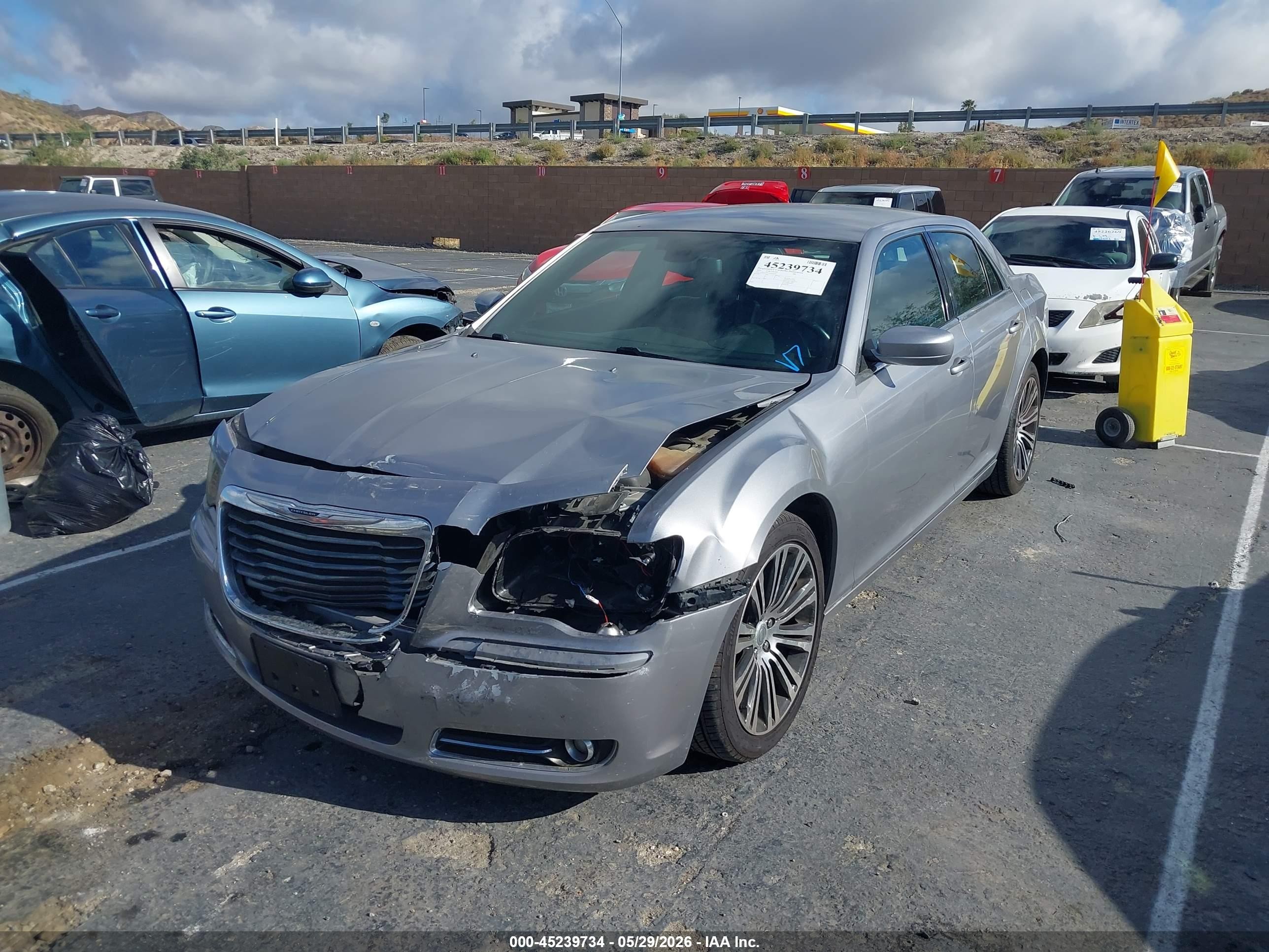 2013 Chrysler 300 300s Gray vin: 2C3CCABT7DH662195