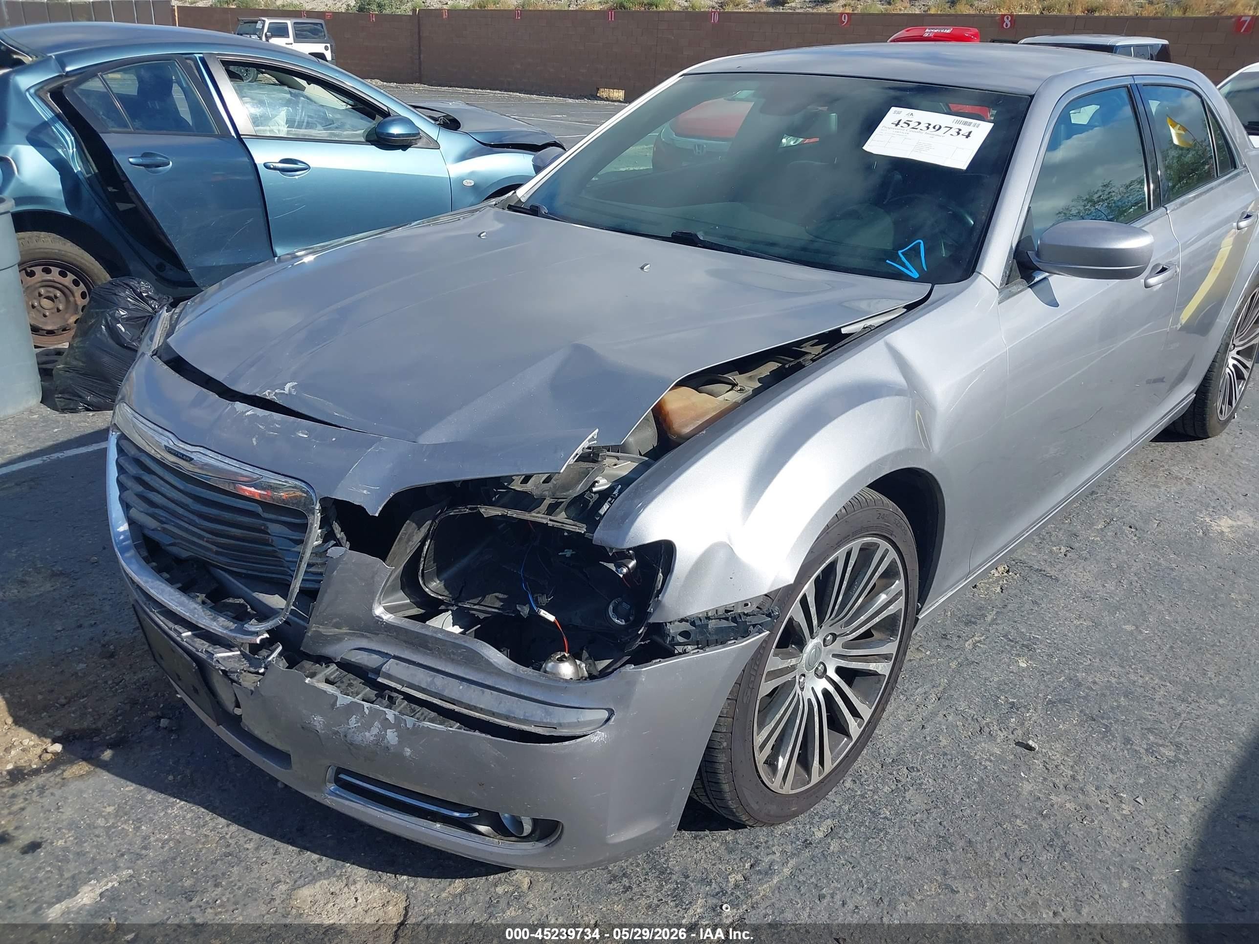 2013 Chrysler 300 300s Gray vin: 2C3CCABT7DH662195
