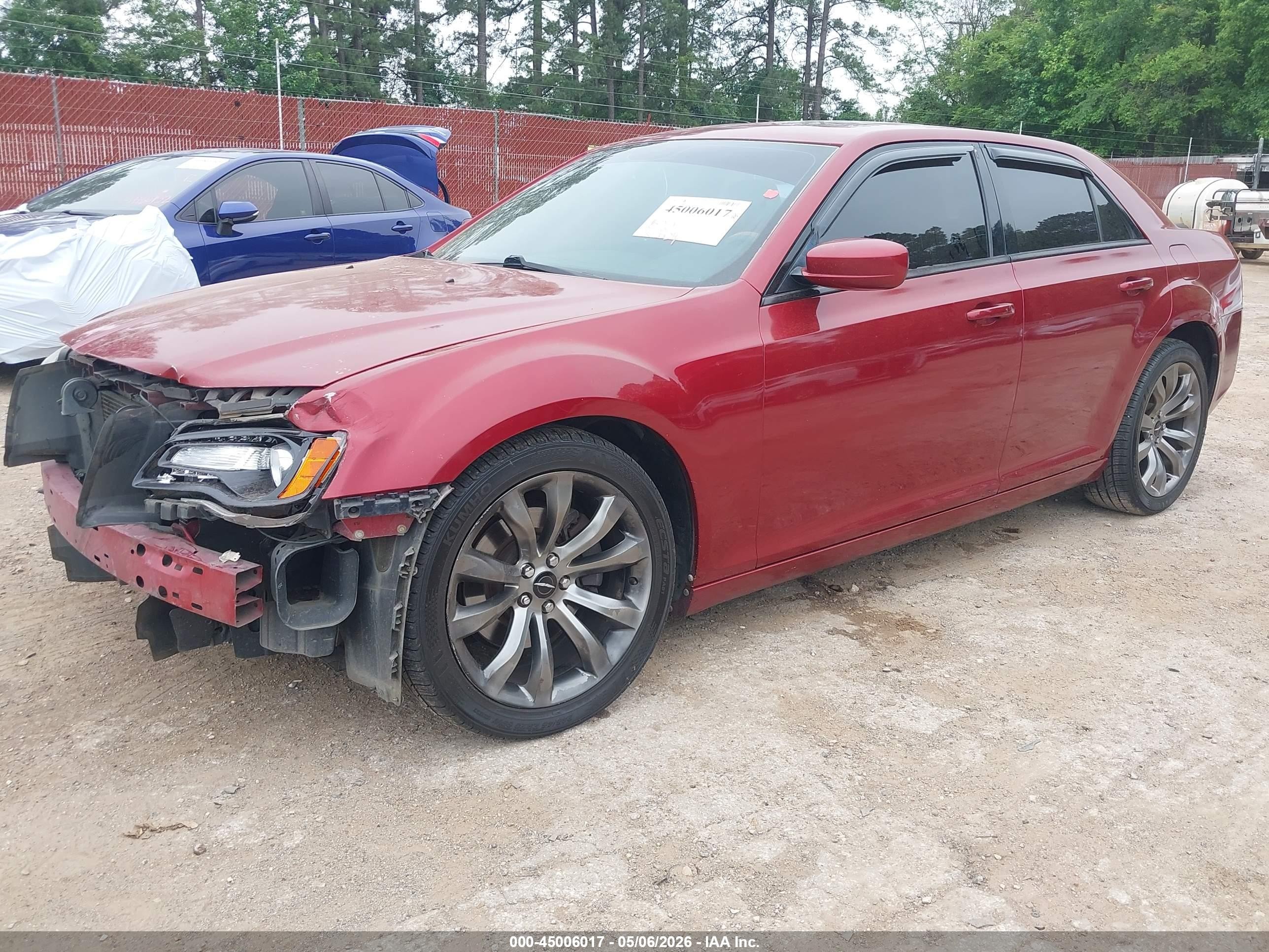 2014 Chrysler 300 300s Бордовый vin: 2C3CCABT7EH250778