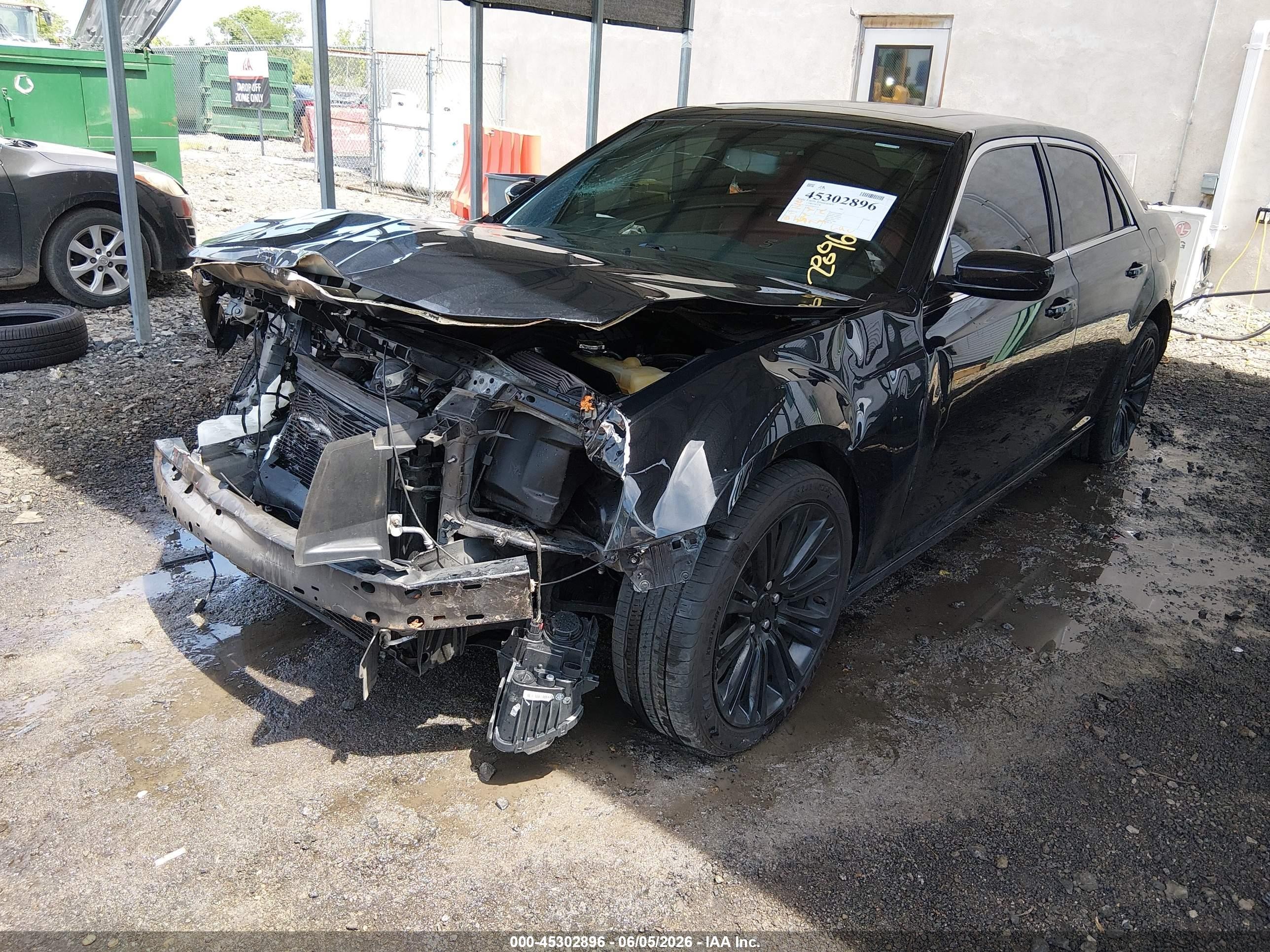 2013 Chrysler 300 300s Black vin: 2C3CCABT8DH644224