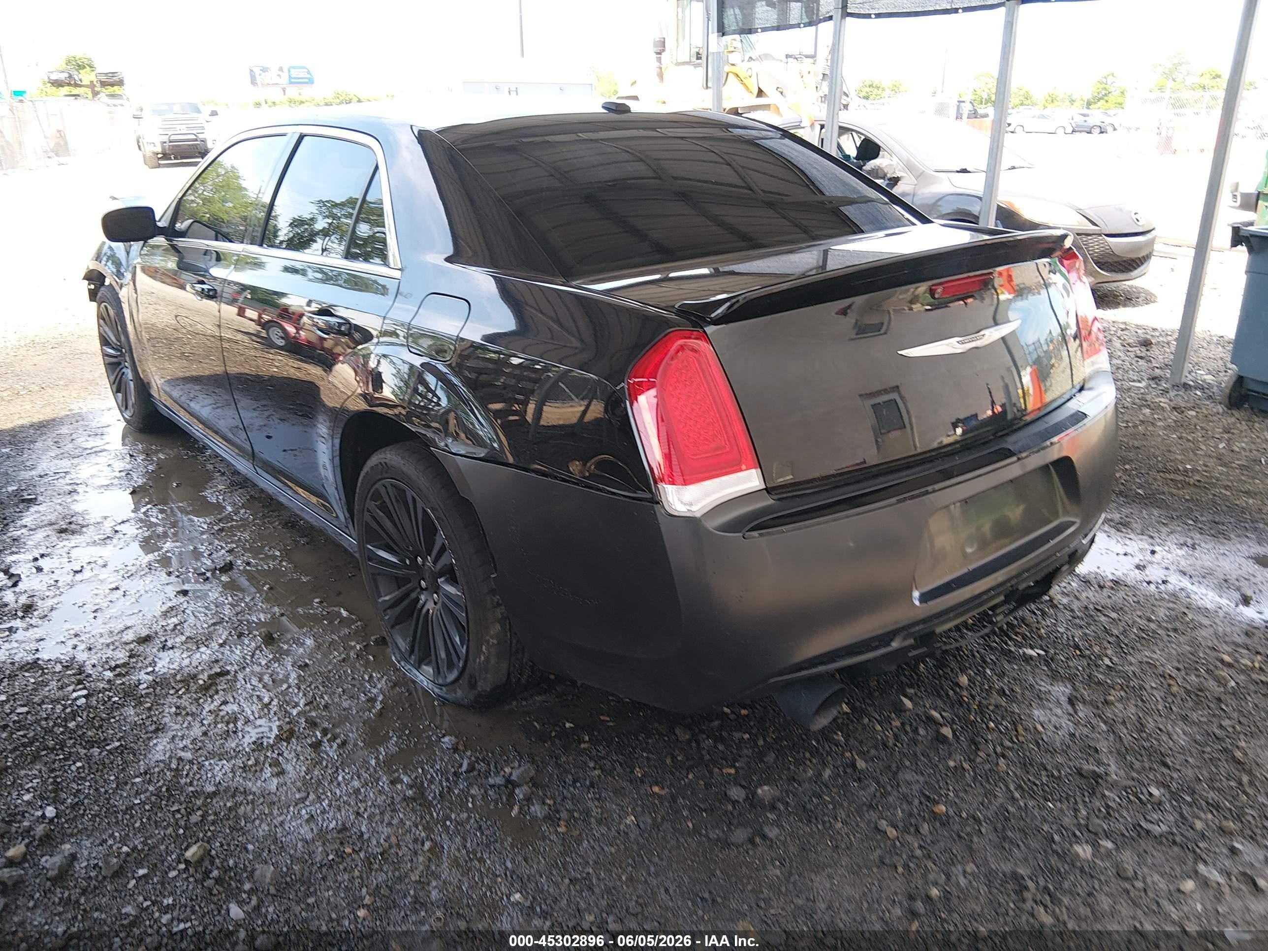 2013 Chrysler 300 300s Black vin: 2C3CCABT8DH644224