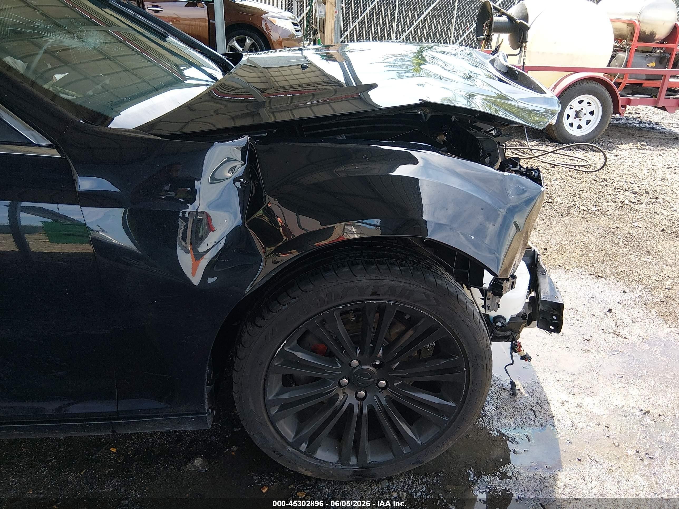 2013 Chrysler 300 300s Black vin: 2C3CCABT8DH644224