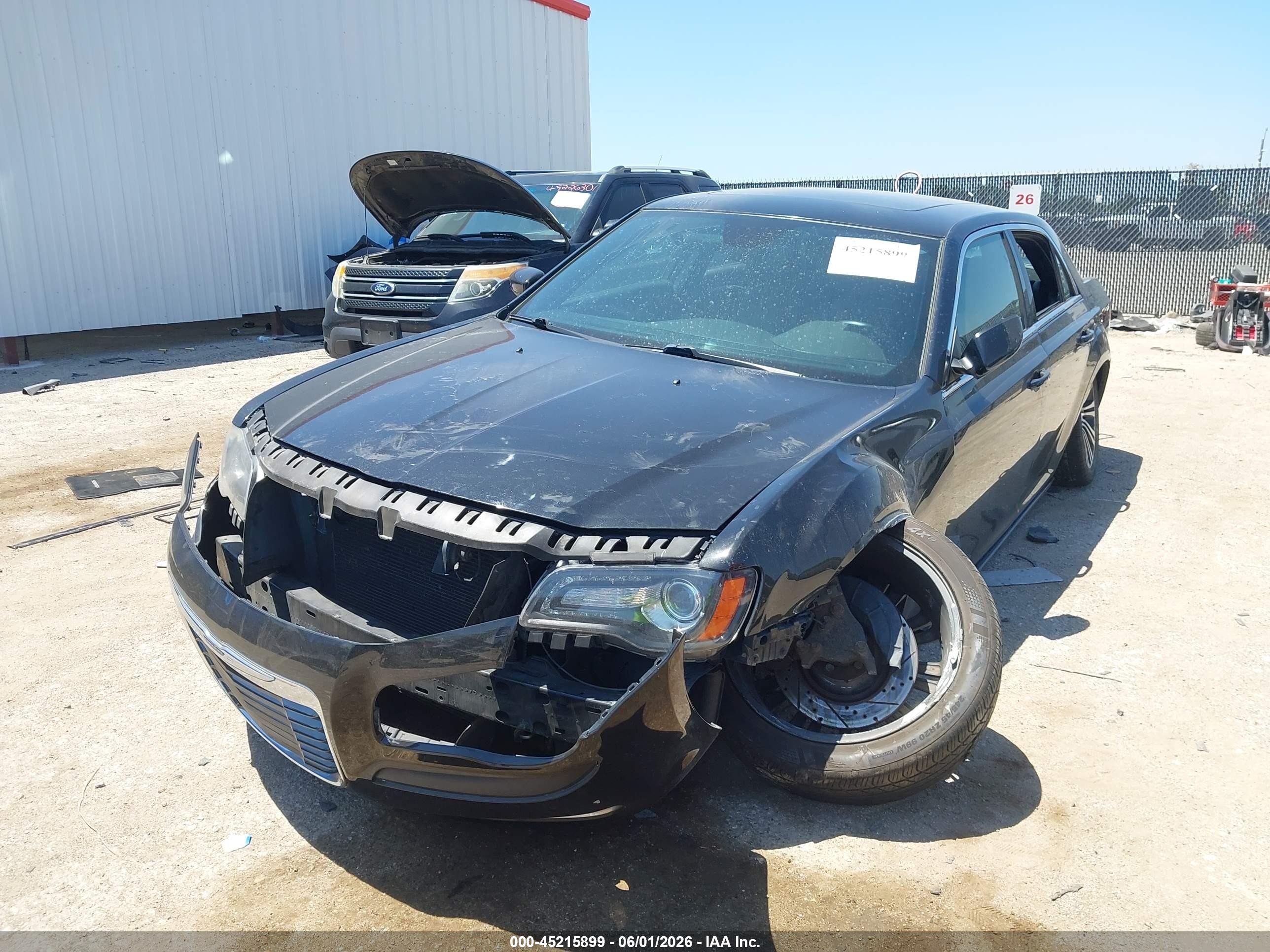 2014 Chrysler 300 300s Черный vin: 2C3CCABT8EH179297