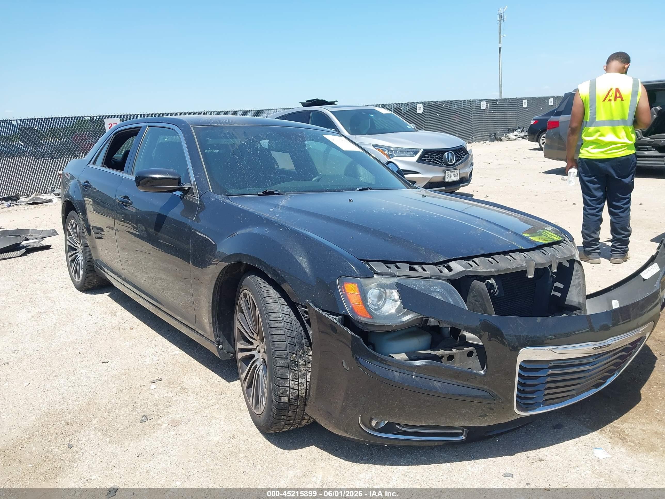 2014 Chrysler 300 300s Черный vin: 2C3CCABT8EH179297