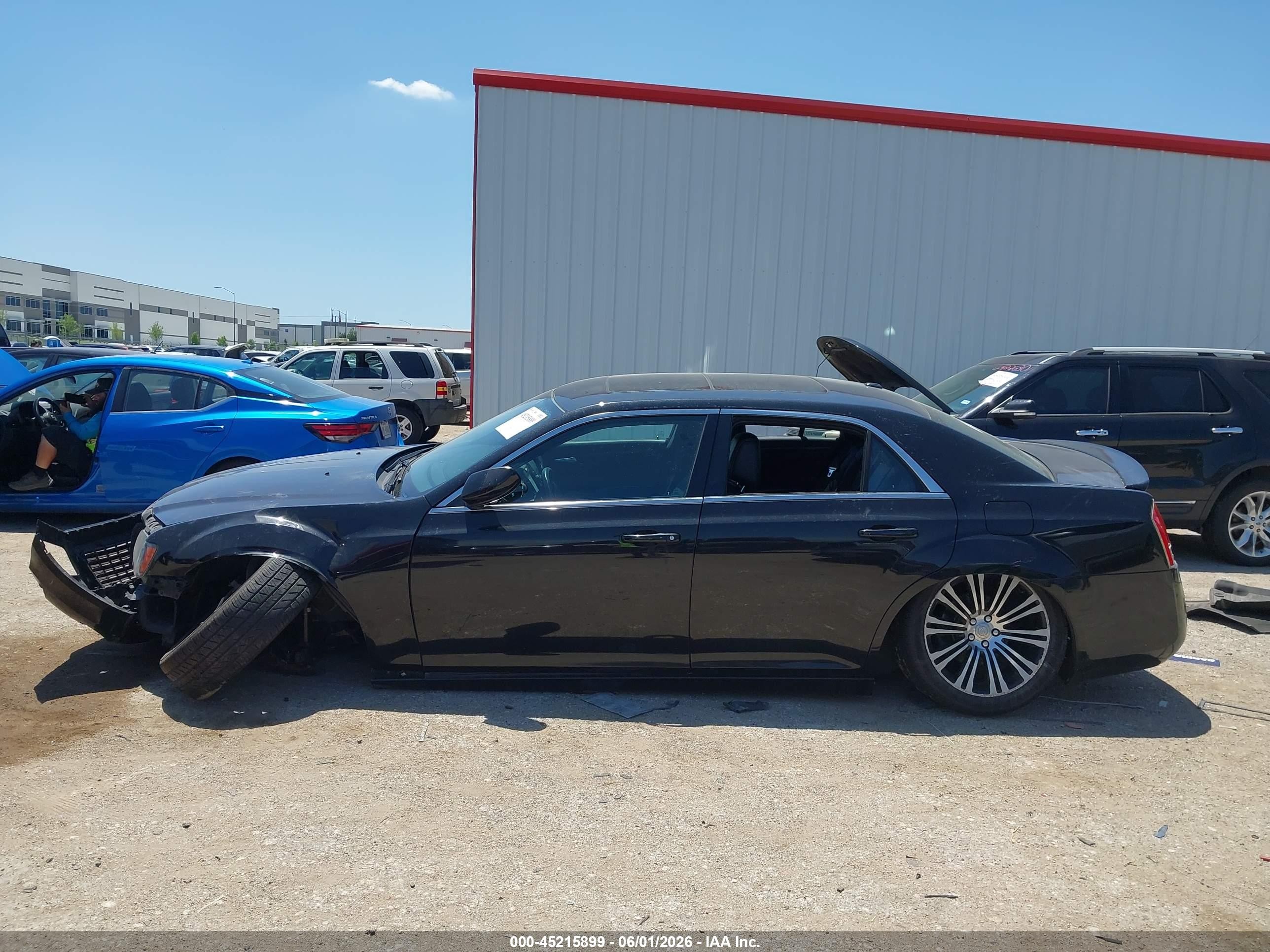 2014 Chrysler 300 300s Черный vin: 2C3CCABT8EH179297