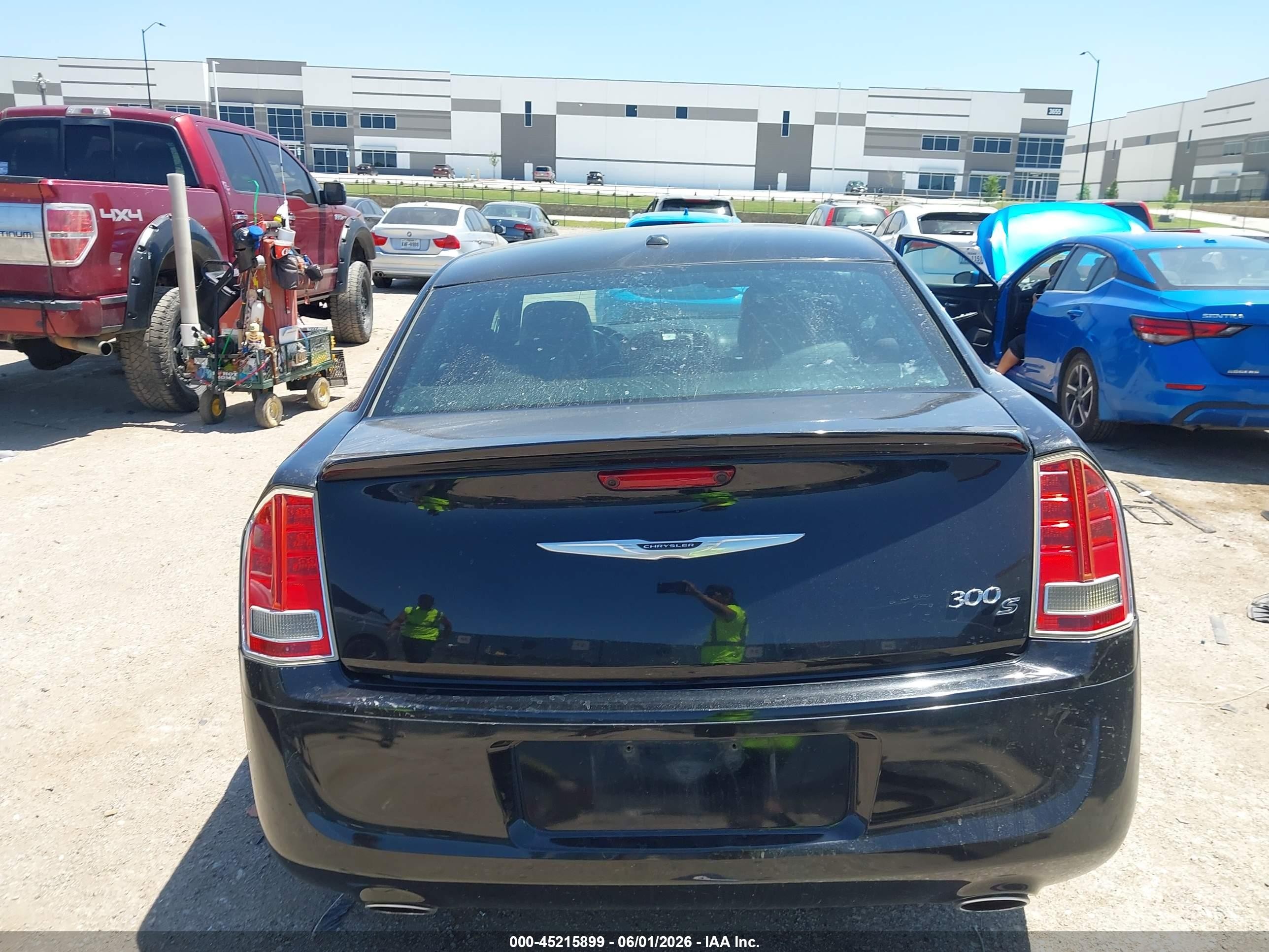 2014 Chrysler 300 300s Черный vin: 2C3CCABT8EH179297