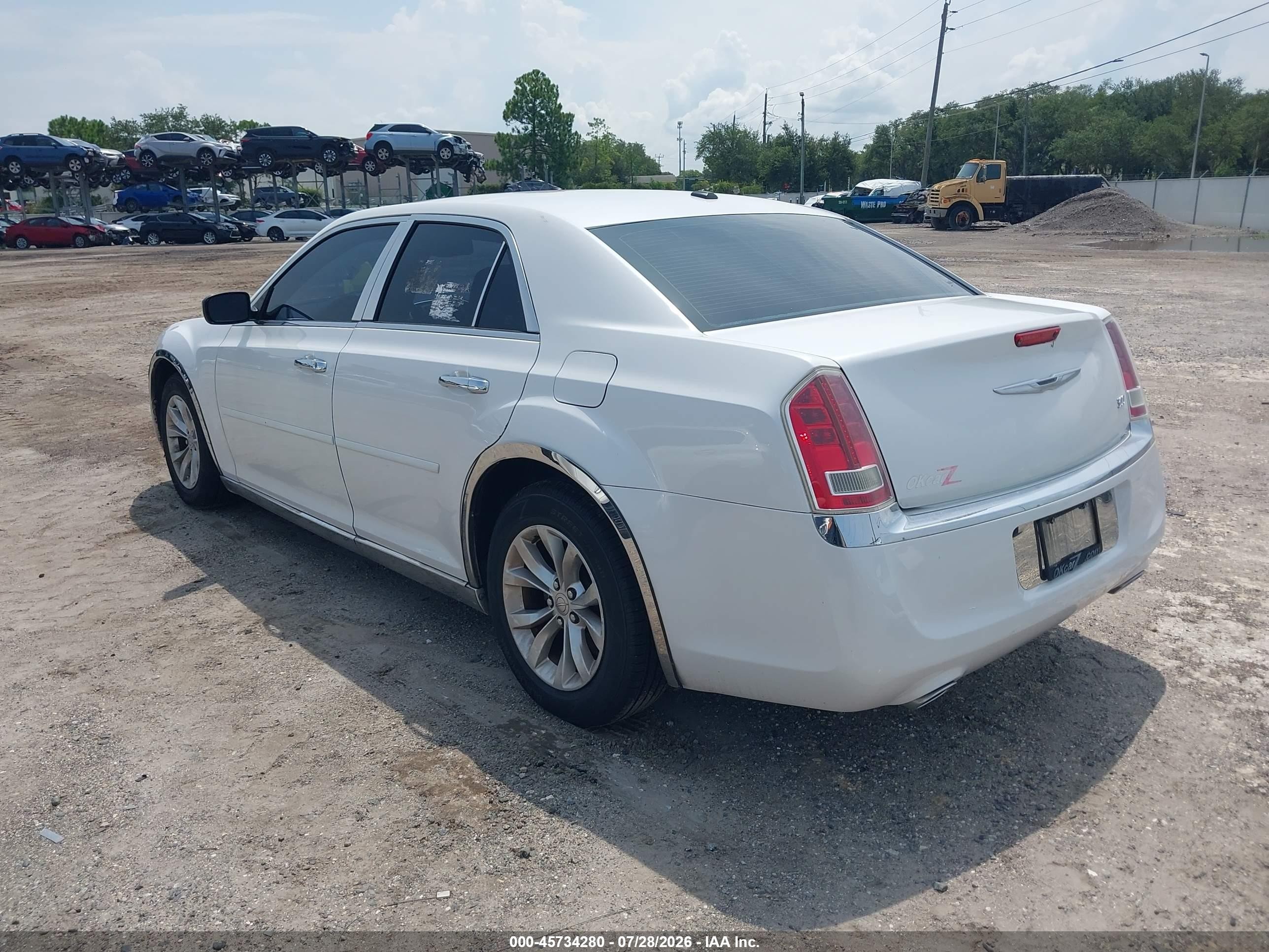 2012 Chrysler 300 Limited White vin: 2C3CCACG0CH213084