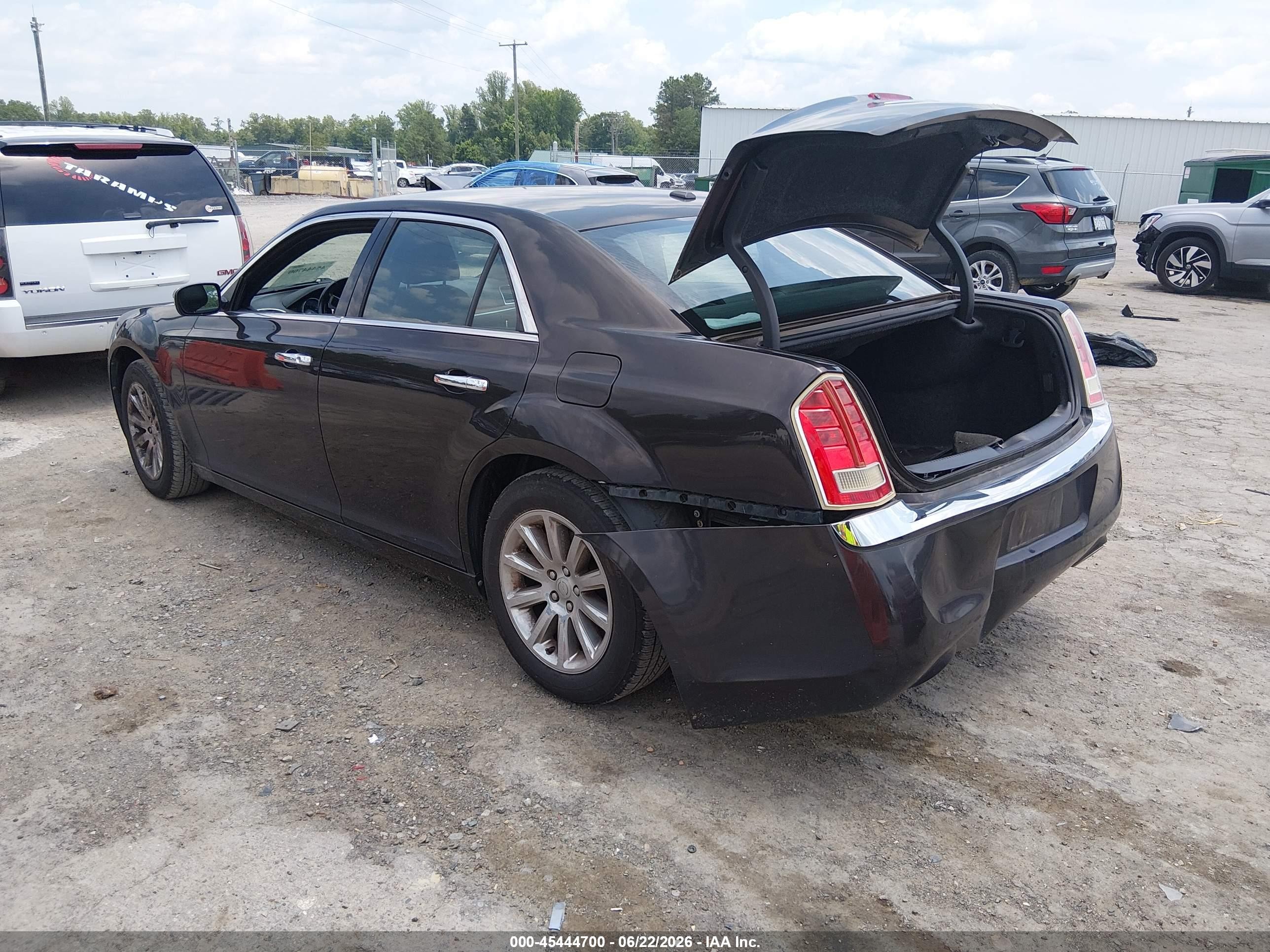 2012 Chrysler 300 Limited Black vin: 2C3CCACG0CH250894