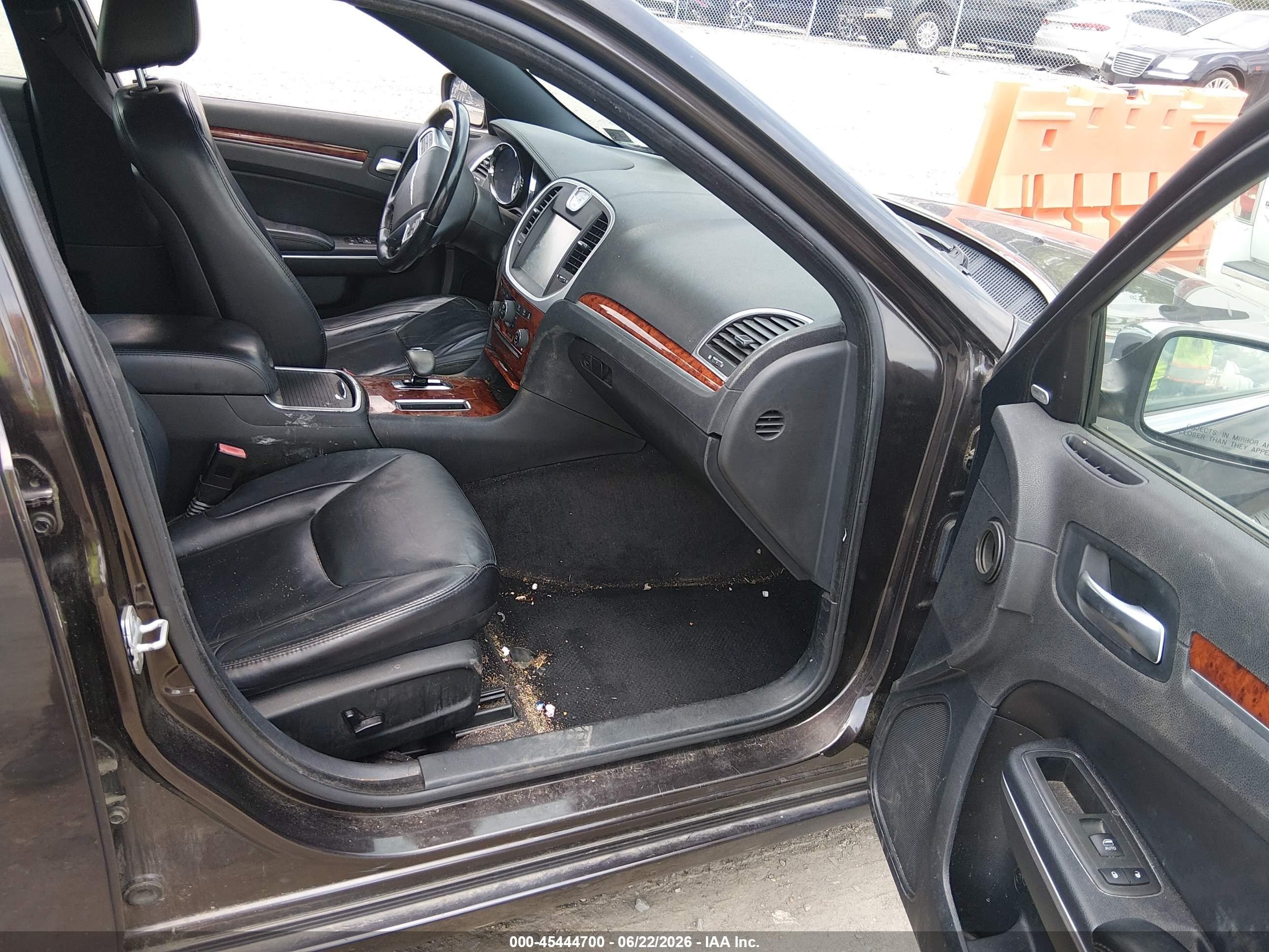 2012 Chrysler 300 Limited Black vin: 2C3CCACG0CH250894