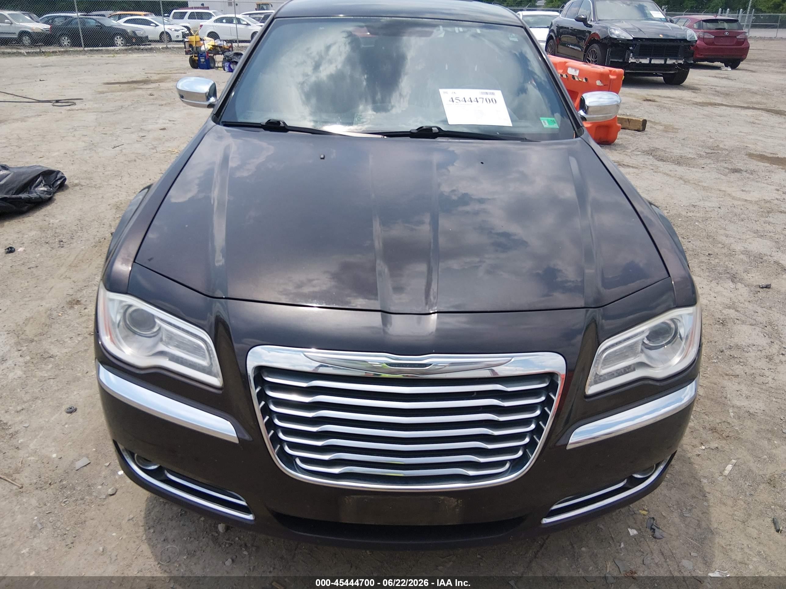 2012 Chrysler 300 Limited Black vin: 2C3CCACG0CH250894