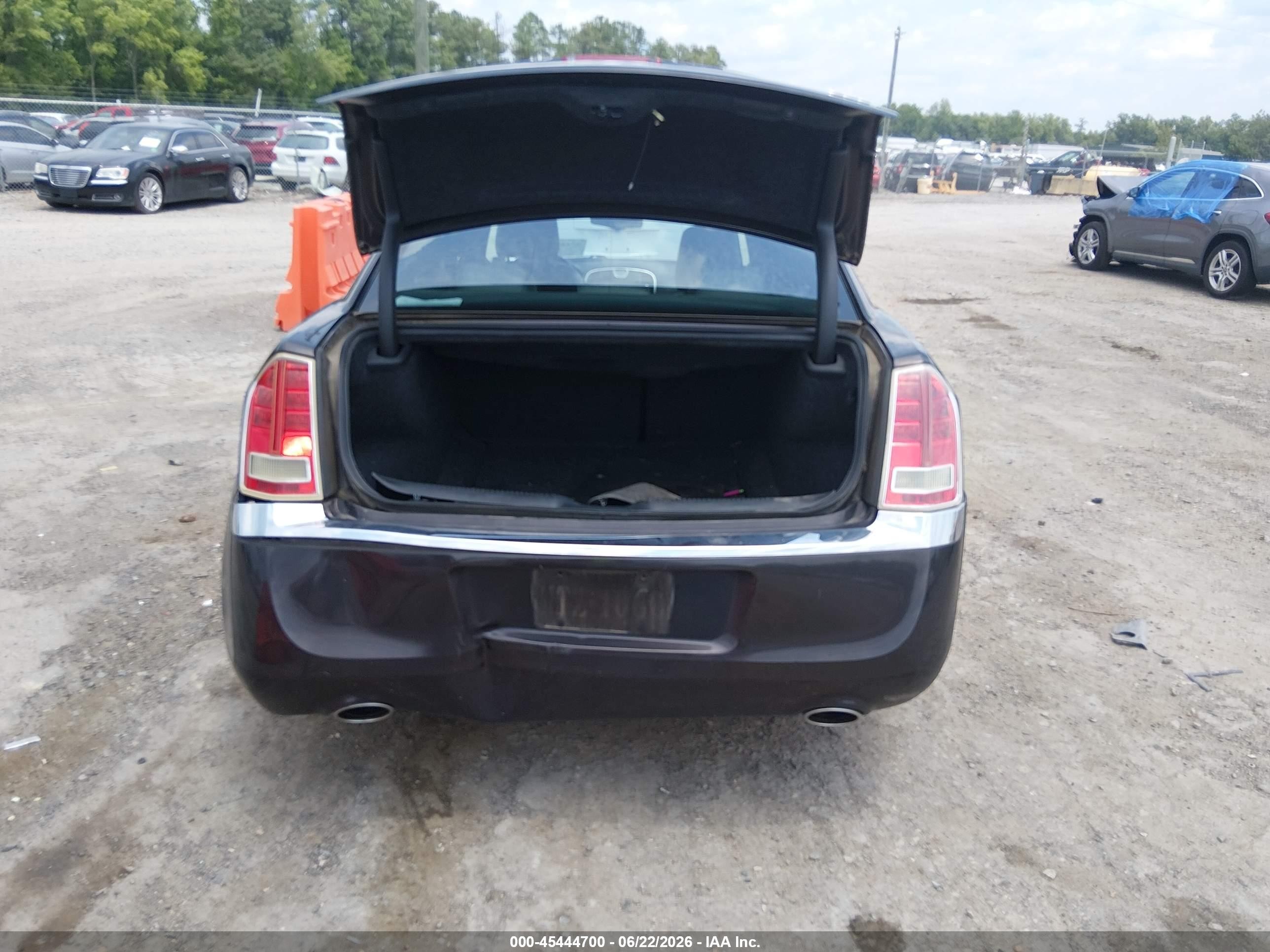2012 Chrysler 300 Limited Black vin: 2C3CCACG0CH250894