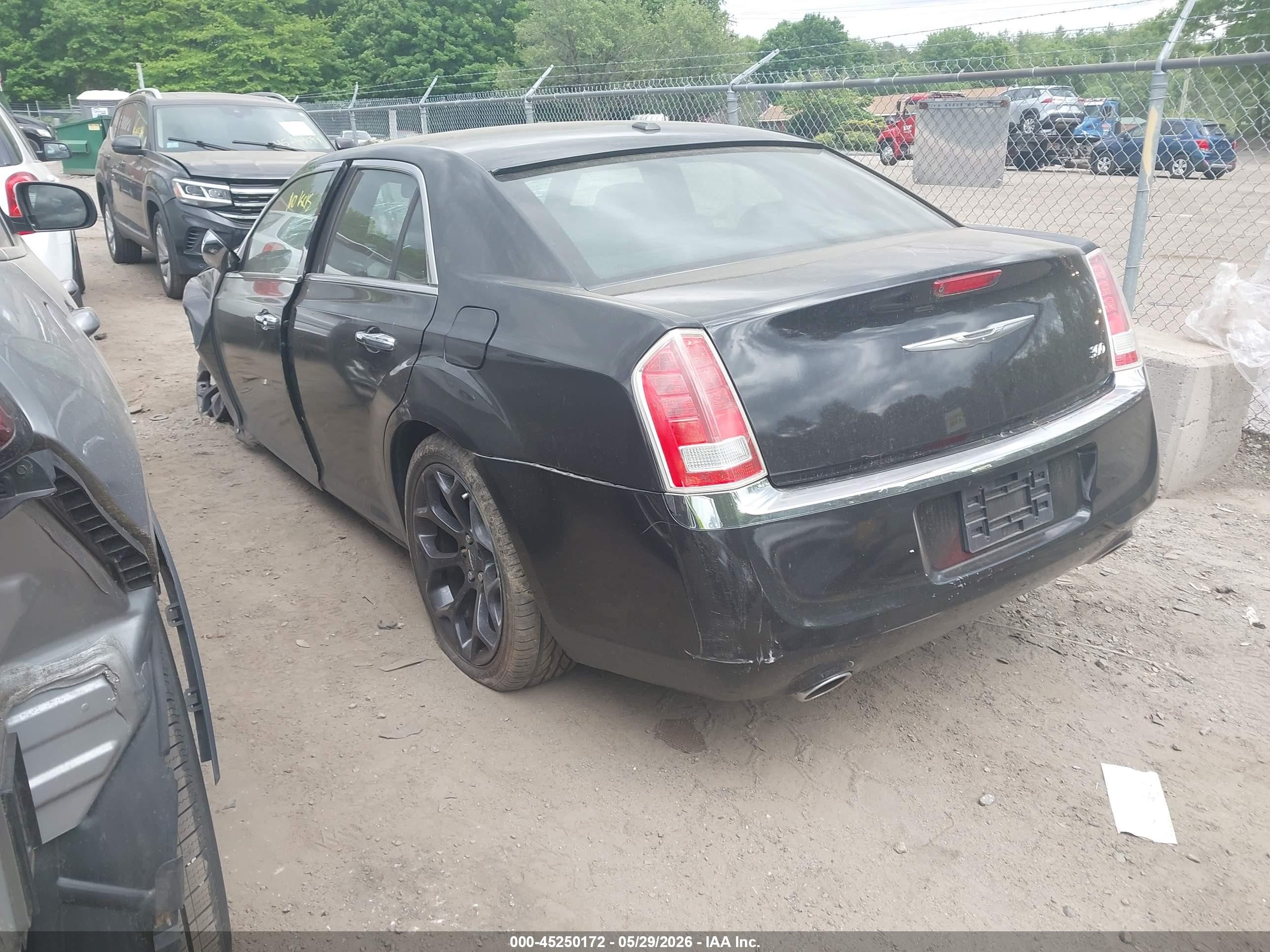 2012 Chrysler 300 Limited Black vin: 2C3CCACG1CH176028