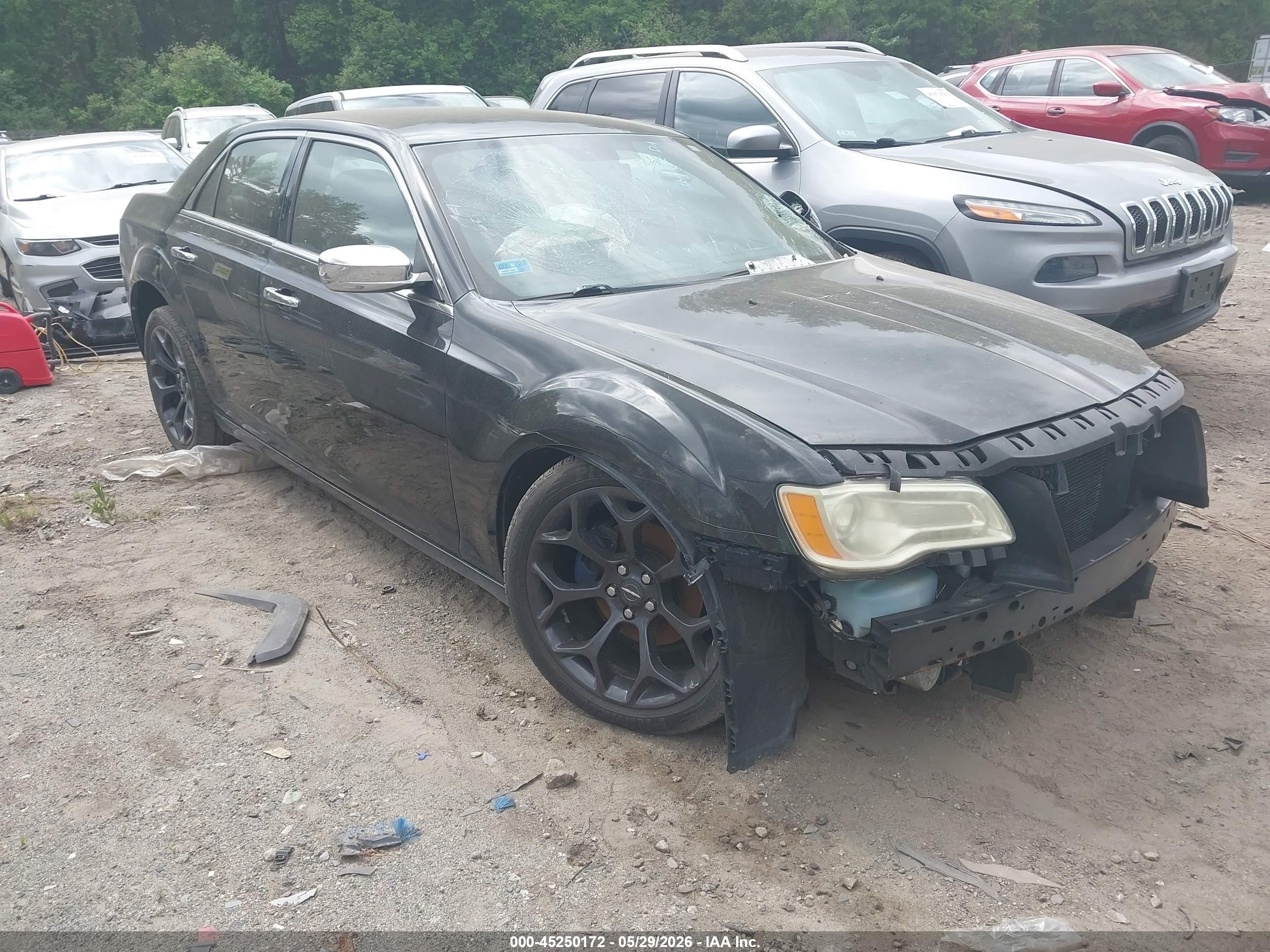 2012 Chrysler 300 Limited Black vin: 2C3CCACG1CH176028