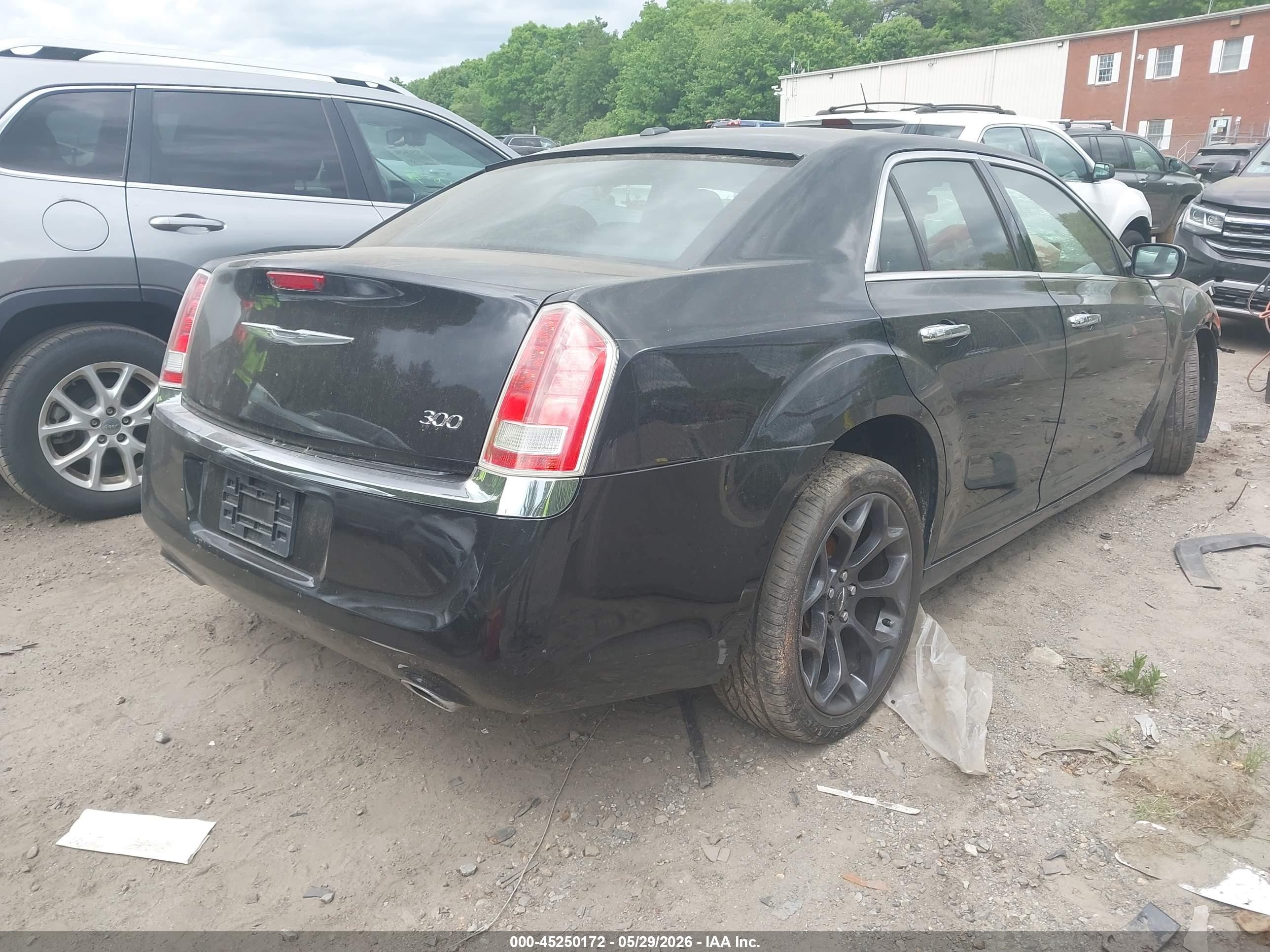 2012 Chrysler 300 Limited Black vin: 2C3CCACG1CH176028