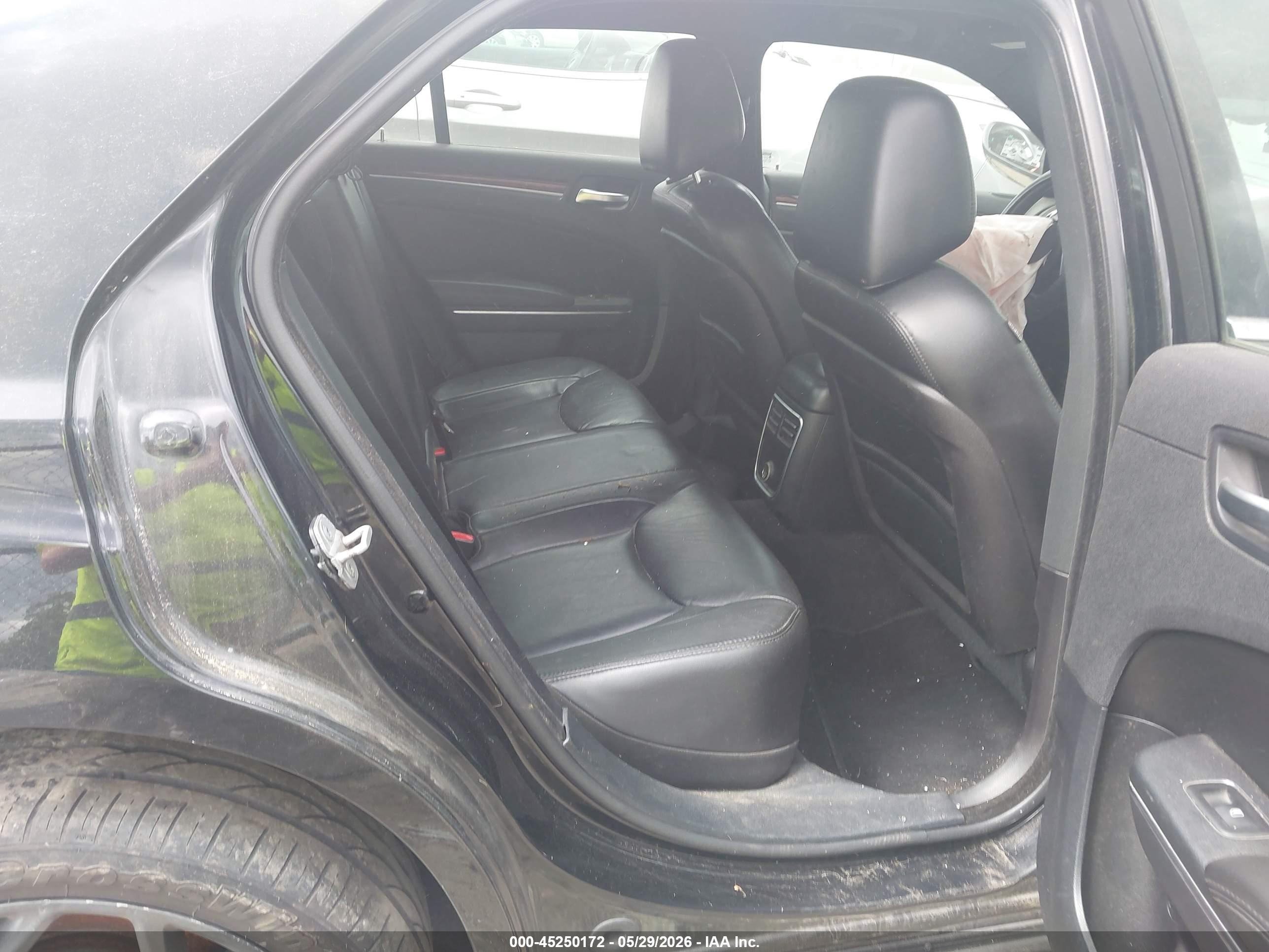 2012 Chrysler 300 Limited Black vin: 2C3CCACG1CH176028