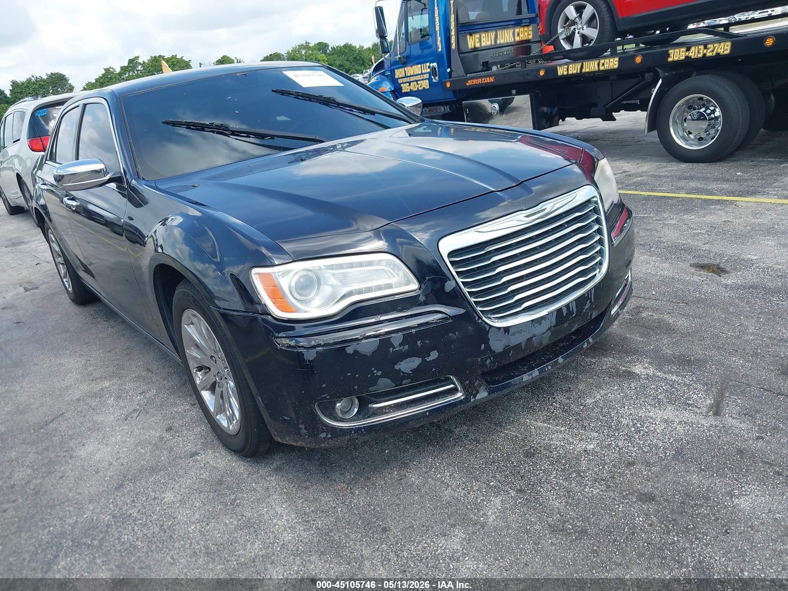 2012 Chrysler 300 Limited Black vin: 2C3CCACG1CH212395
