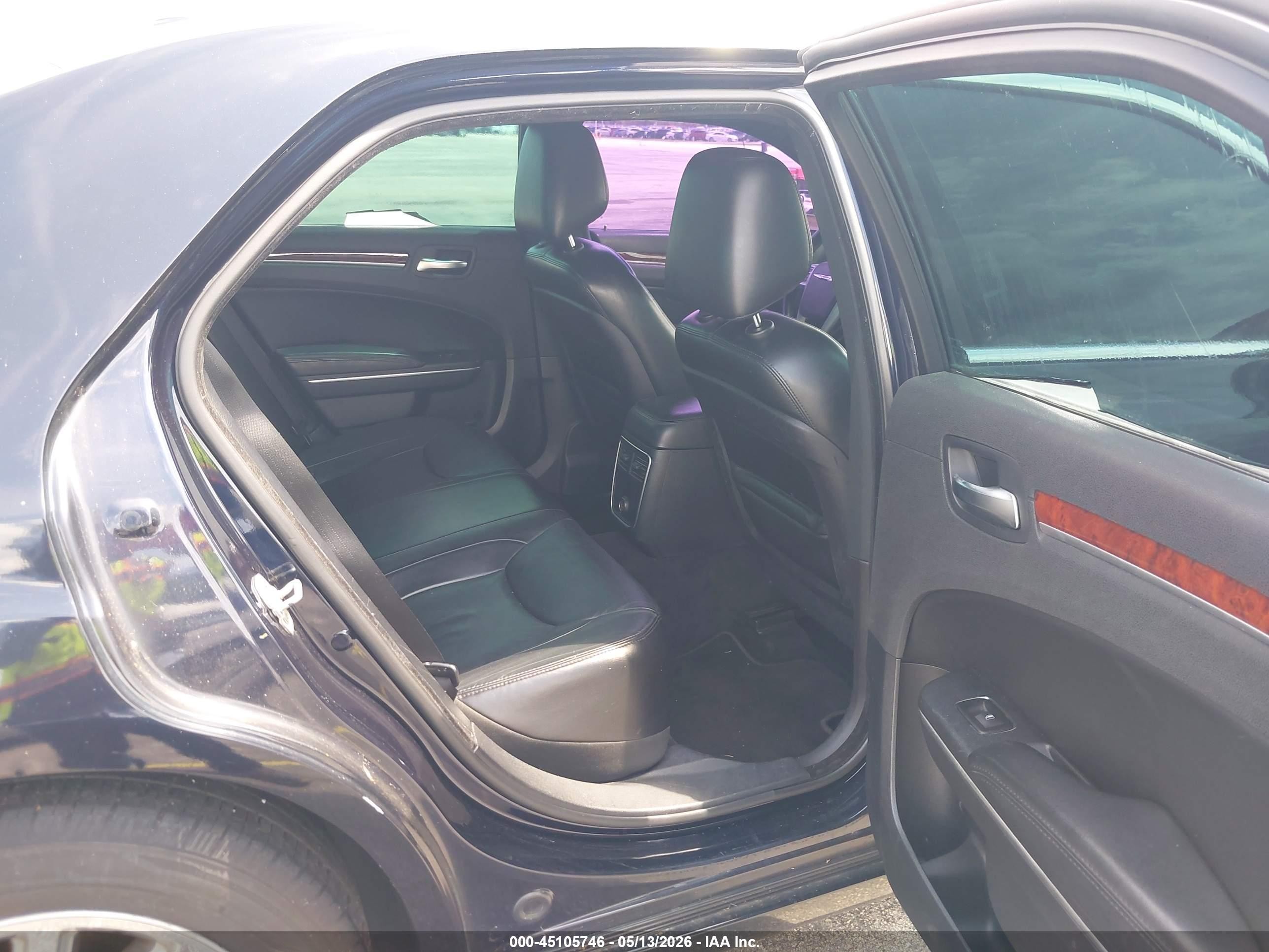 2012 Chrysler 300 Limited Black vin: 2C3CCACG1CH212395