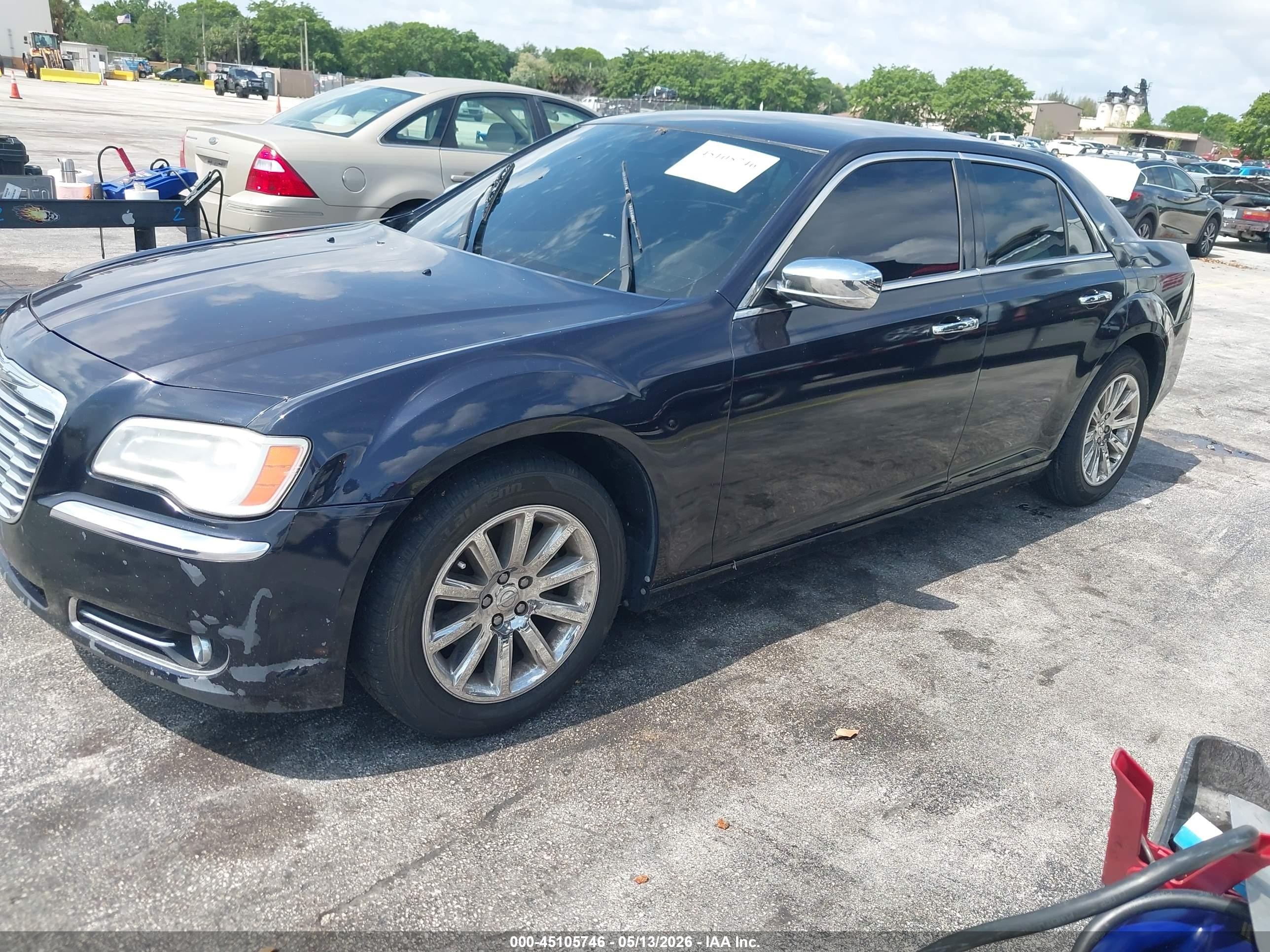 2012 Chrysler 300 Limited Black vin: 2C3CCACG1CH212395