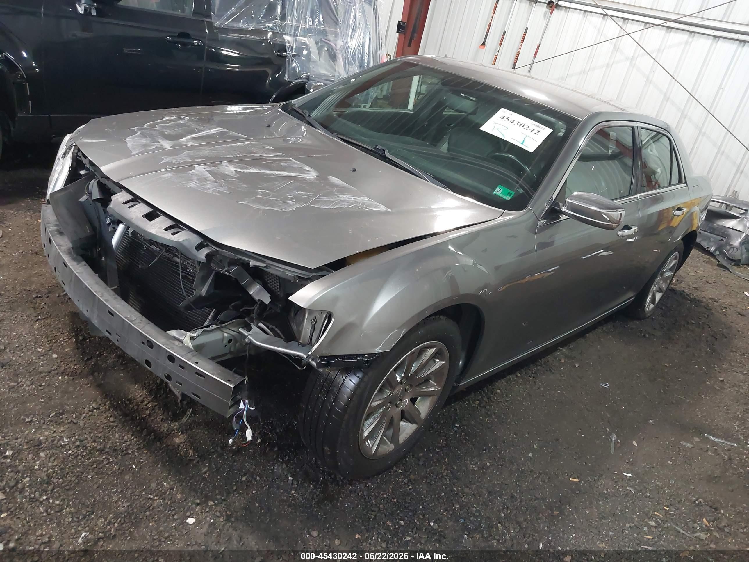 2012 Chrysler 300 Limited Gray vin: 2C3CCACG1CH249463