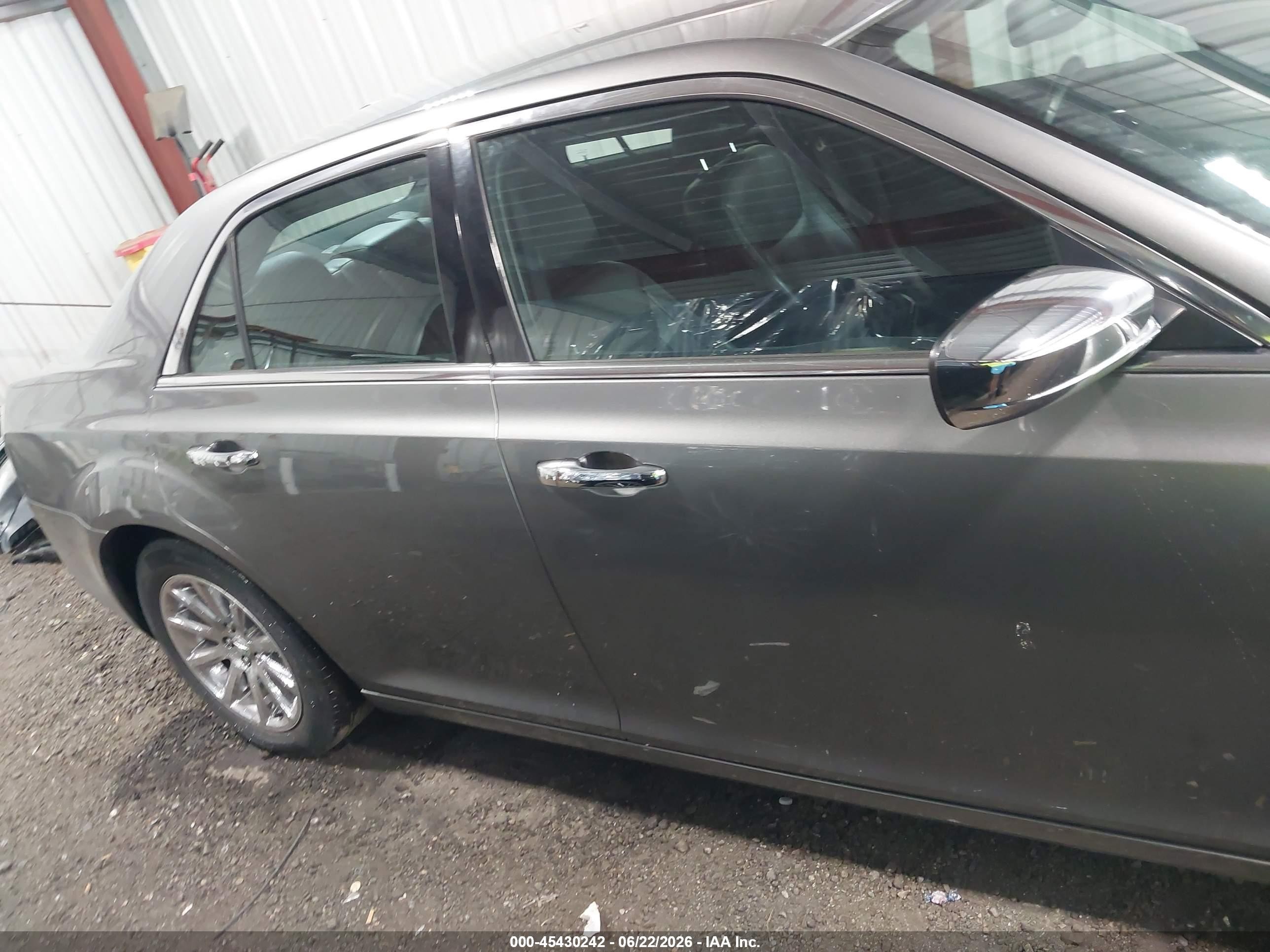 2012 Chrysler 300 Limited Gray vin: 2C3CCACG1CH249463