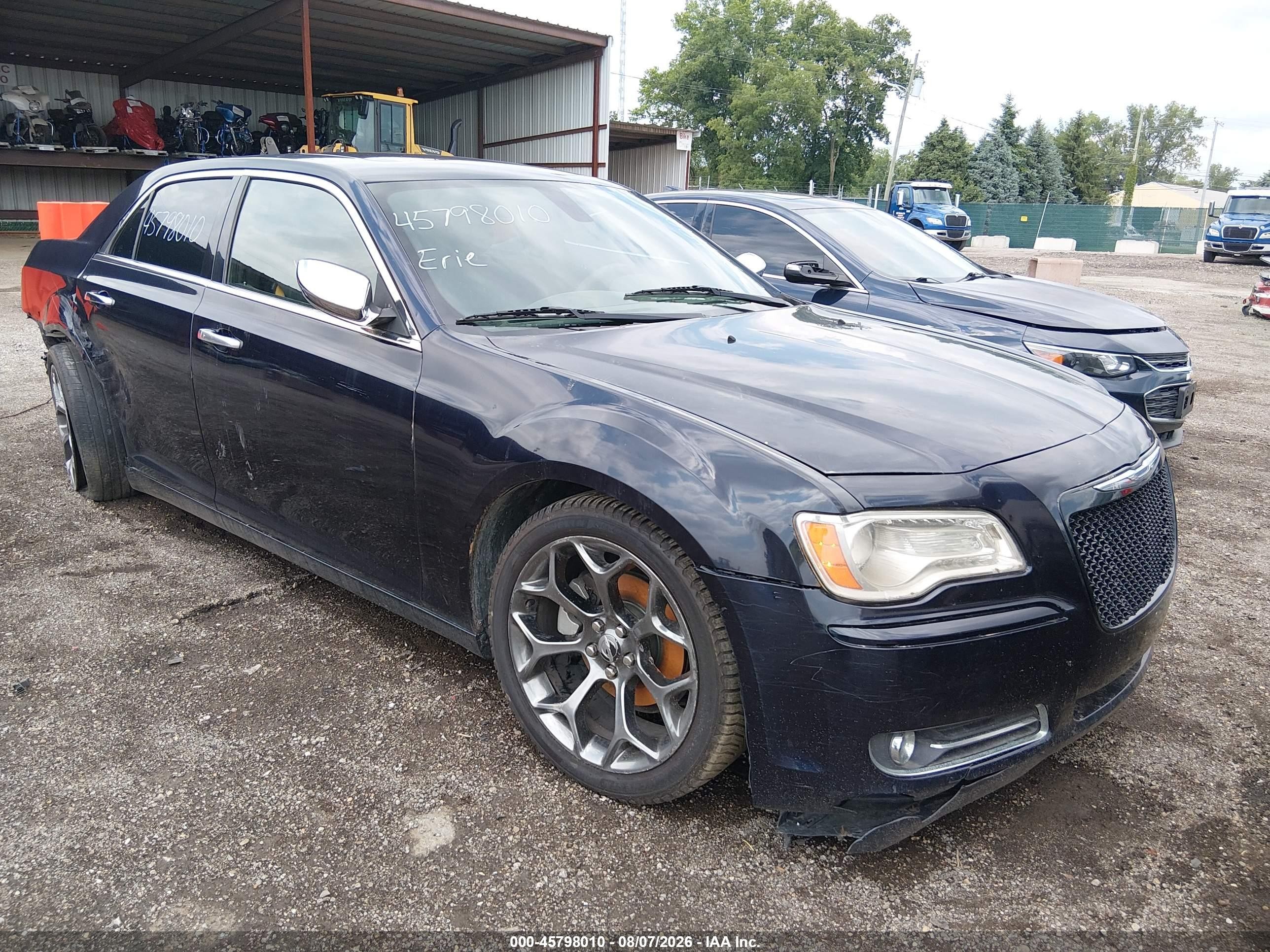 2012 Chrysler 300 Limited Blue vin: 2C3CCACG1CH279188