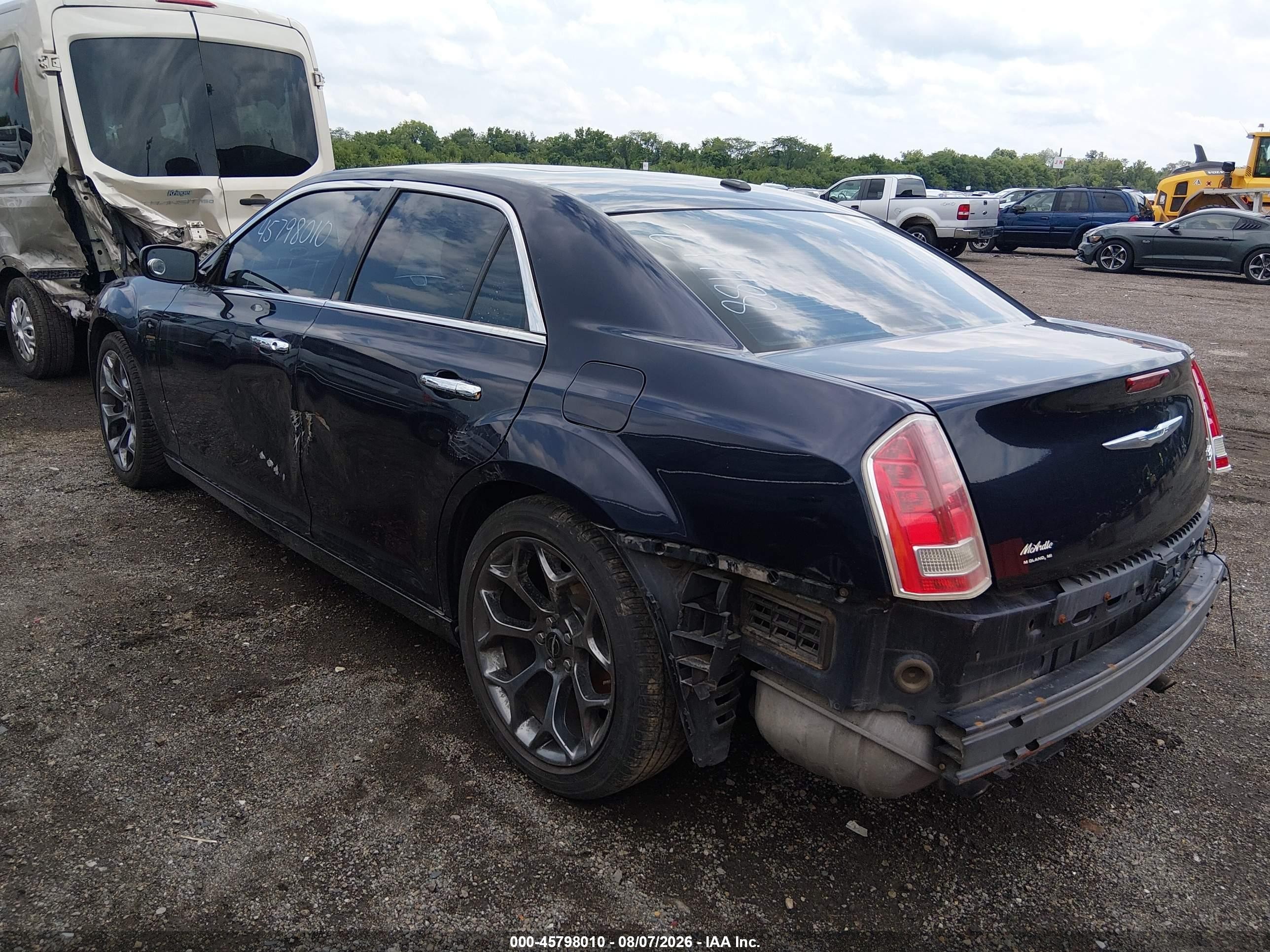 2012 Chrysler 300 Limited Blue vin: 2C3CCACG1CH279188