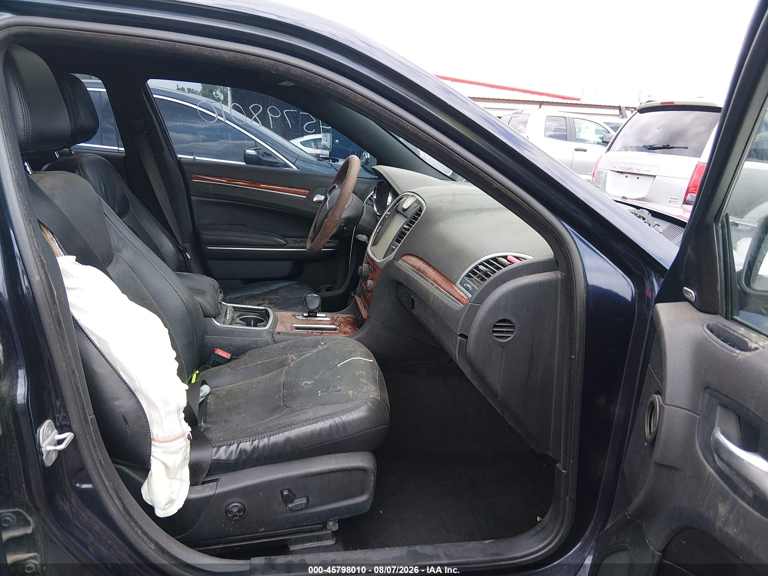 2012 Chrysler 300 Limited Blue vin: 2C3CCACG1CH279188