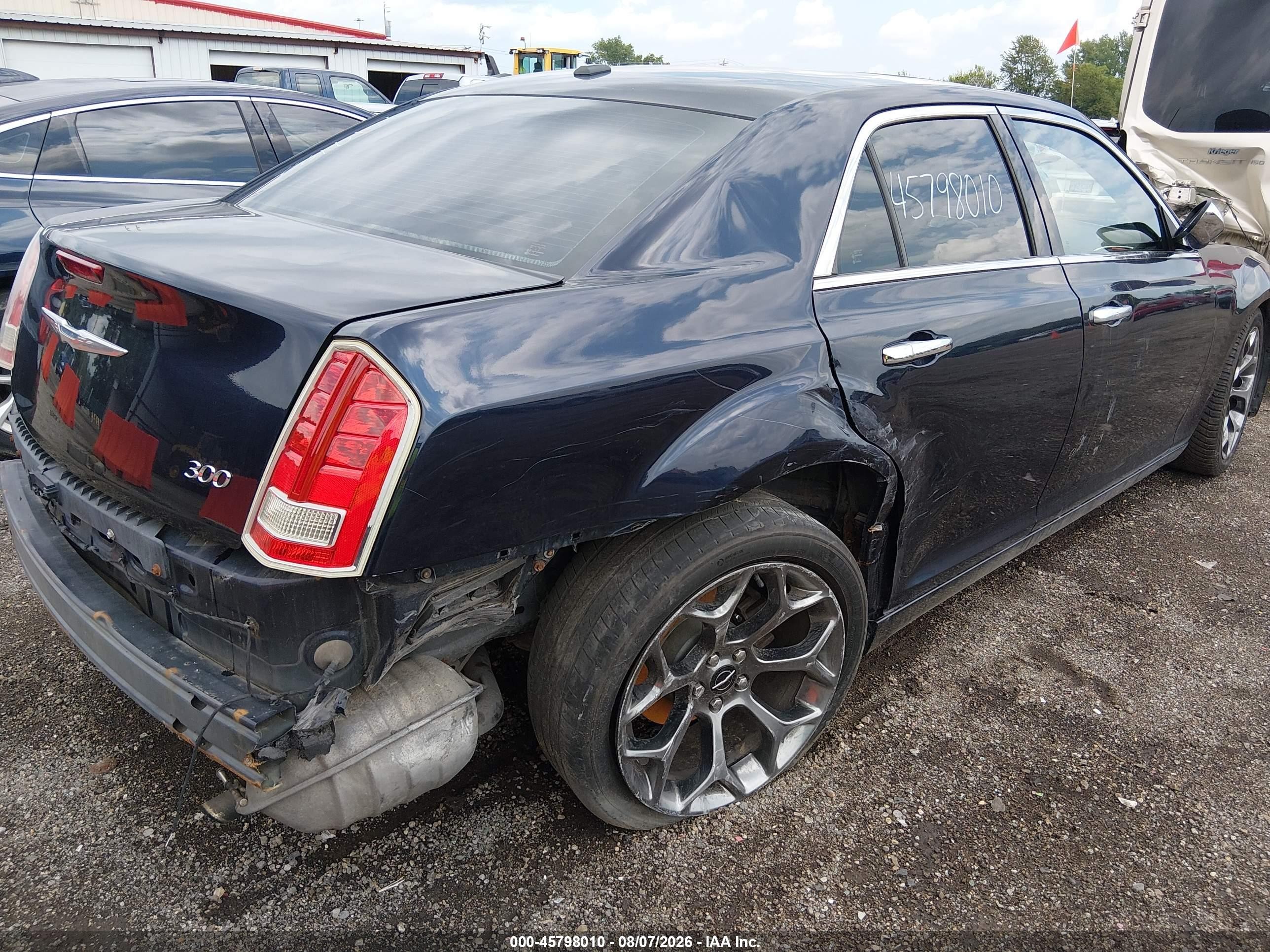 2012 Chrysler 300 Limited Blue vin: 2C3CCACG1CH279188