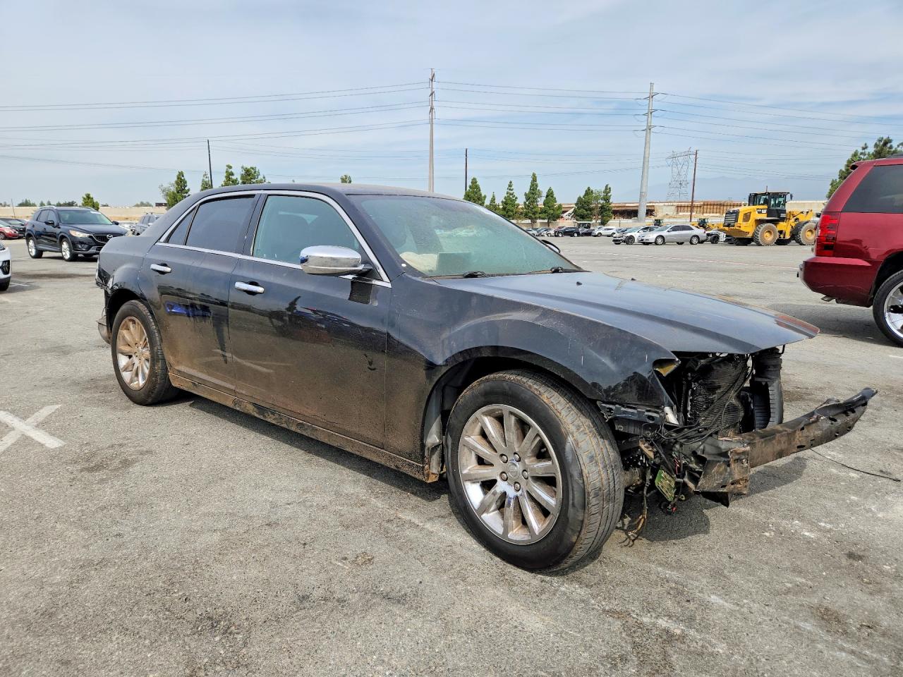 2012 Chrysler 300 Limited Black vin: 2C3CCACG2CH166642