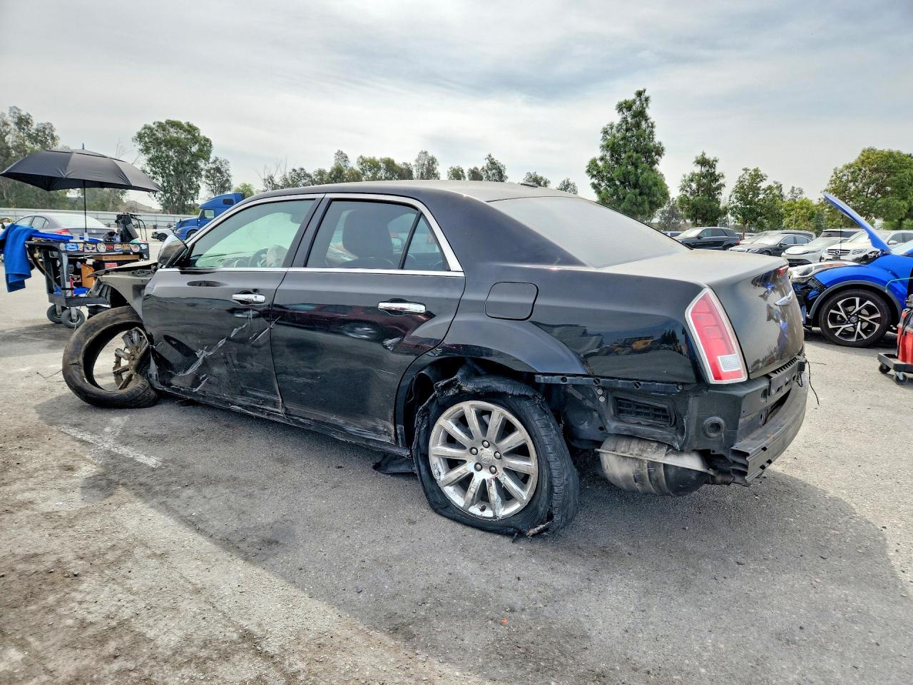2012 Chrysler 300 Limited Black vin: 2C3CCACG2CH166642