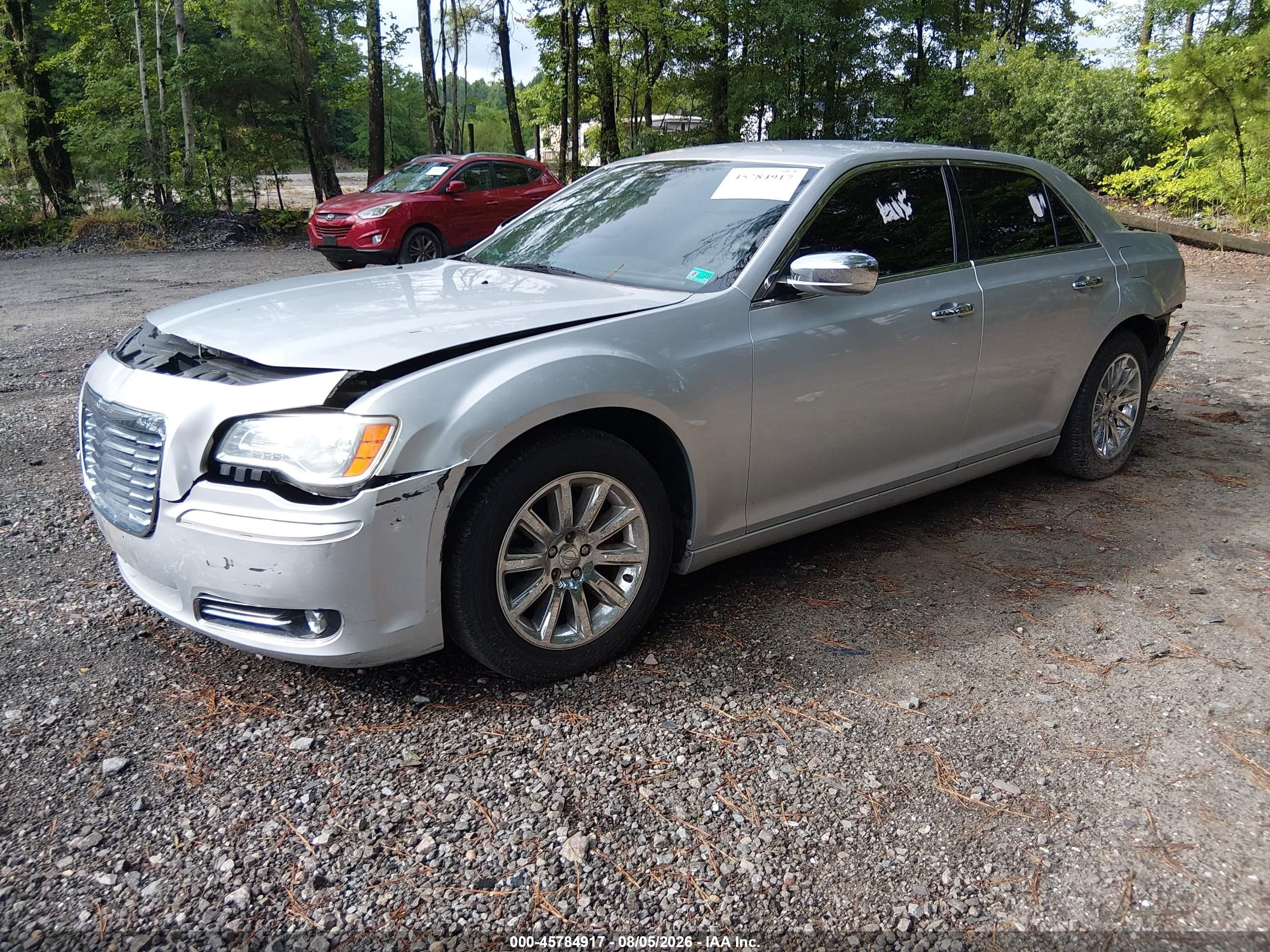 2012 Chrysler 300 Limited Silver vin: 2C3CCACG2CH182047