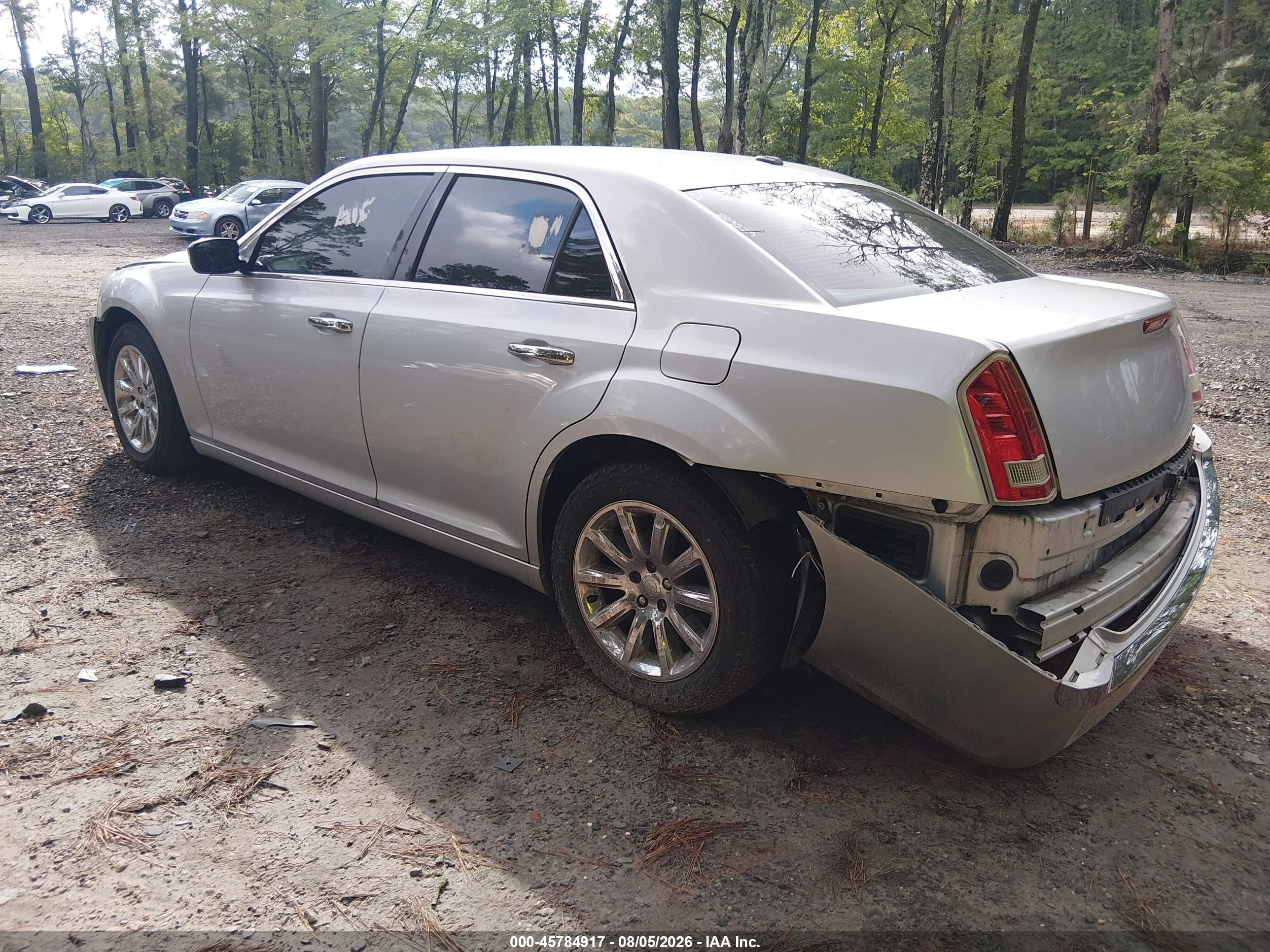 2012 Chrysler 300 Limited Silver vin: 2C3CCACG2CH182047