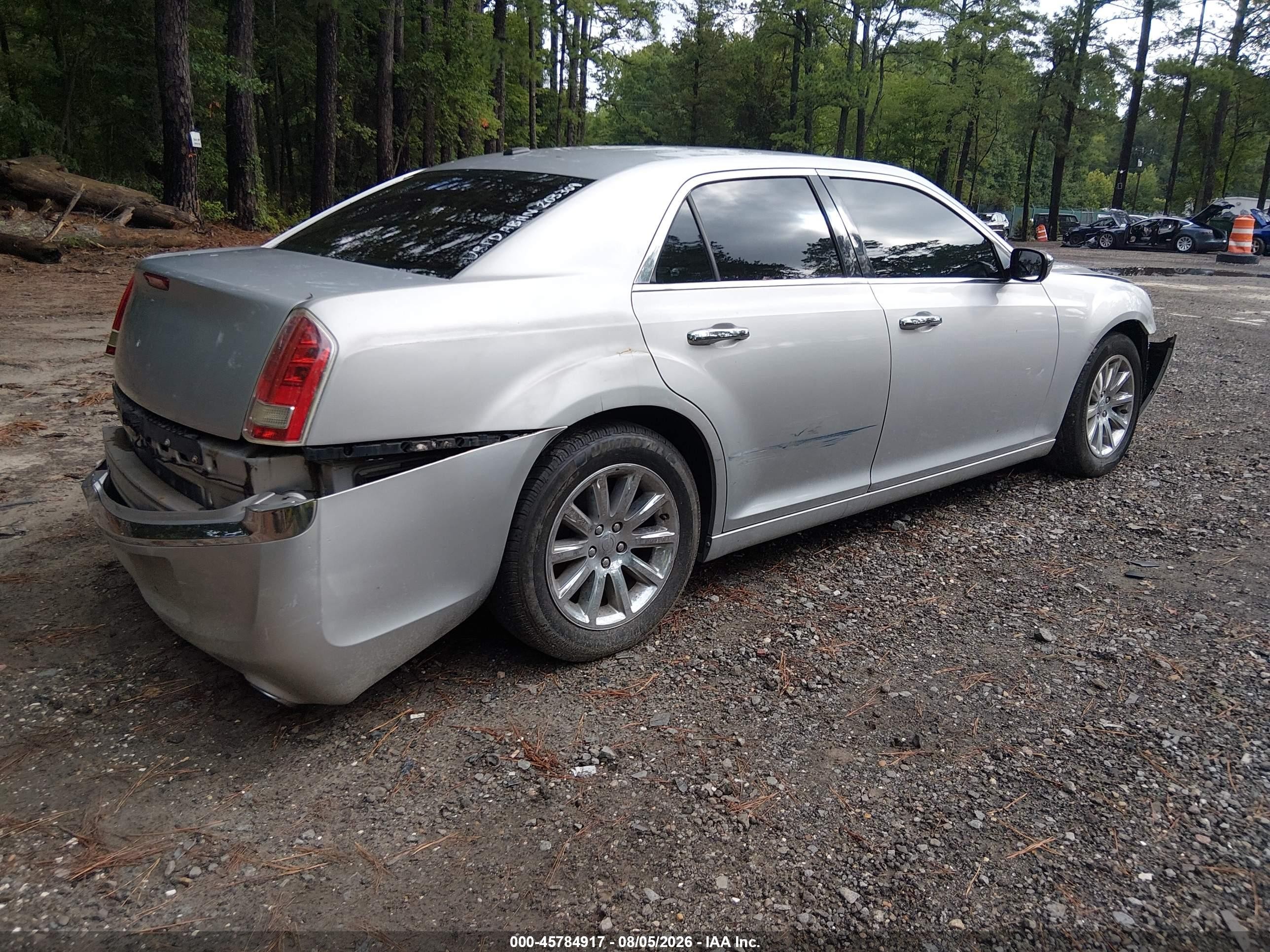 2012 Chrysler 300 Limited Silver vin: 2C3CCACG2CH182047