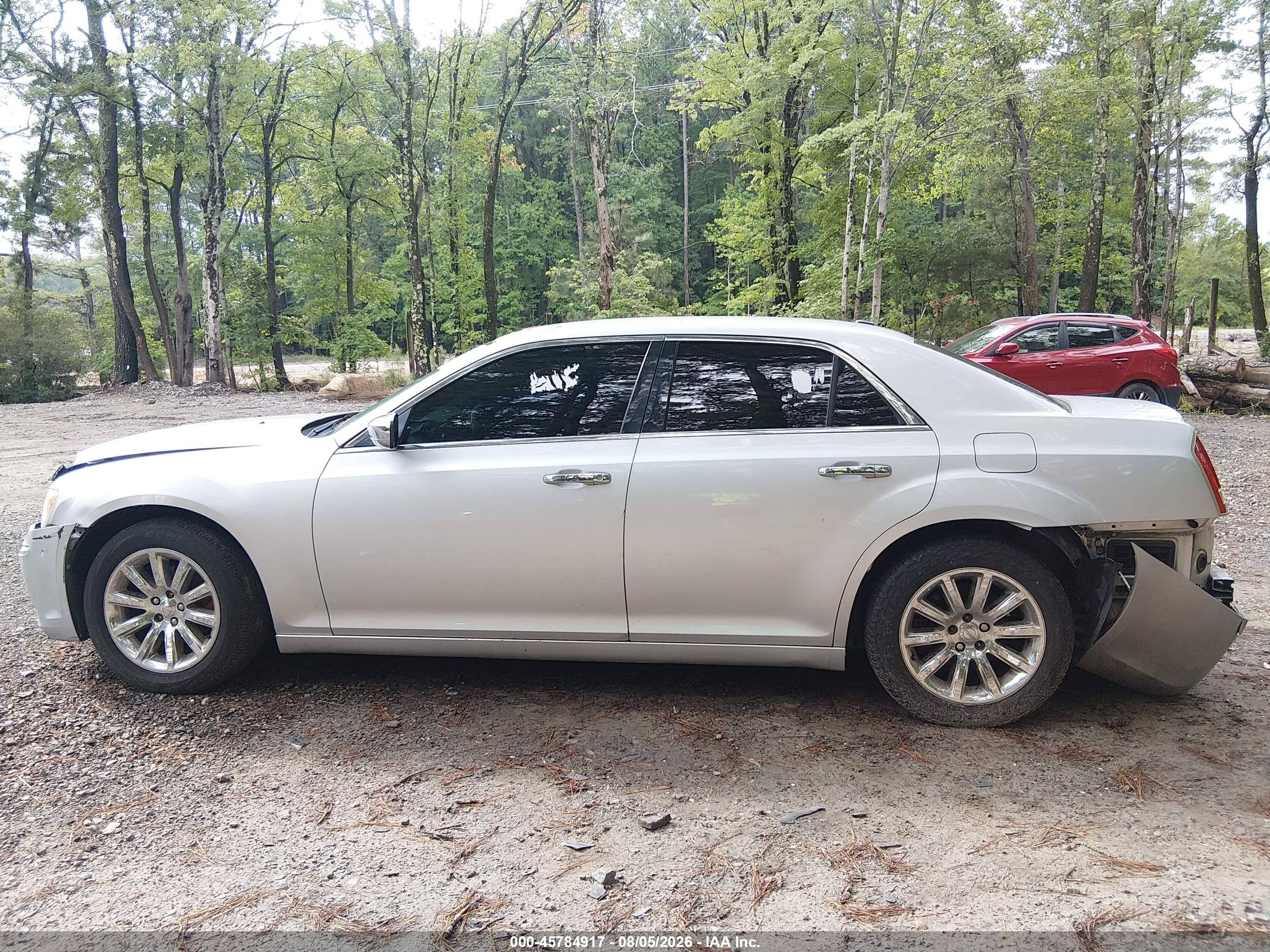 2012 Chrysler 300 Limited Silver vin: 2C3CCACG2CH182047