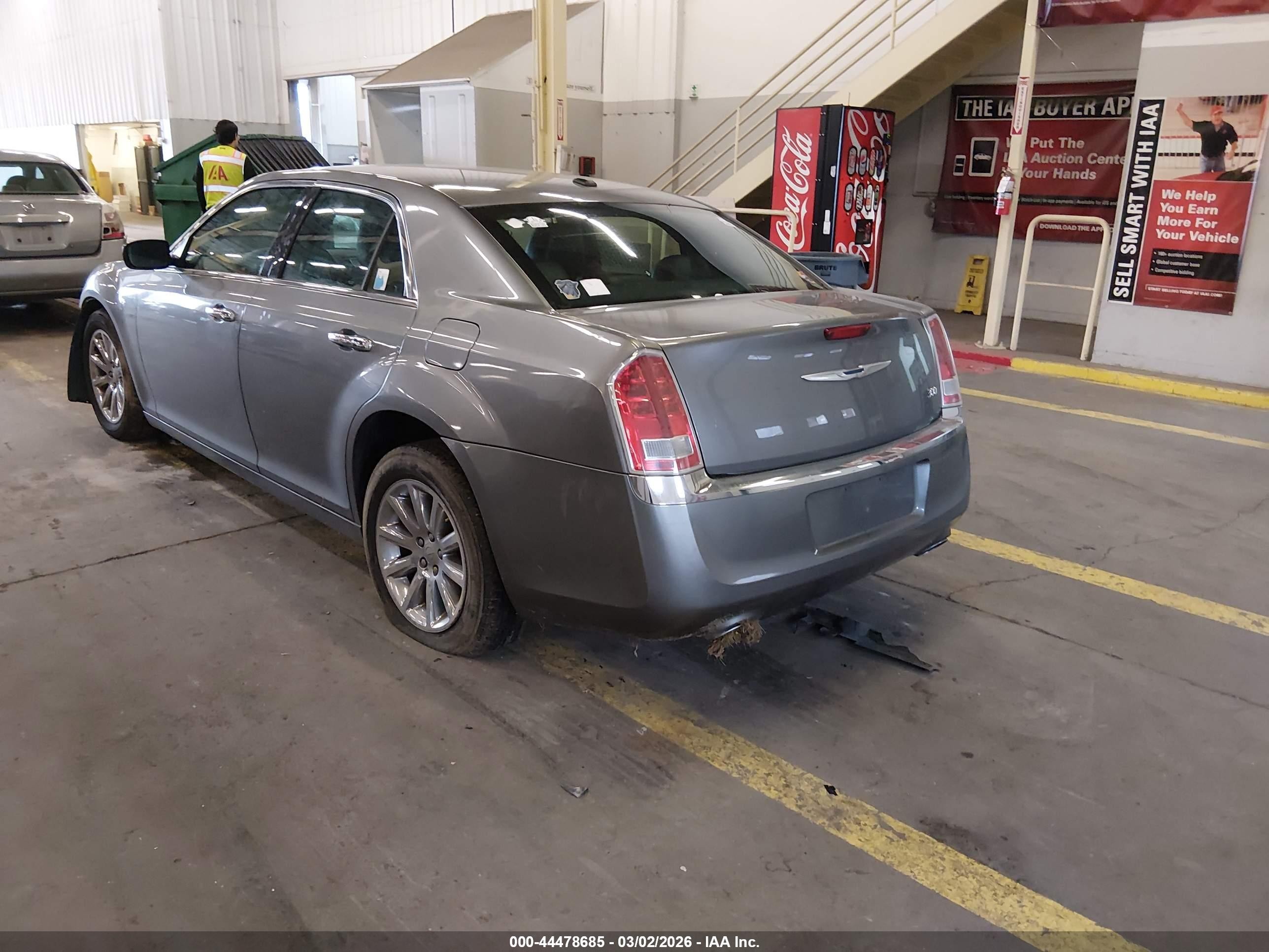 2012 Chrysler 300 Limited Gray vin: 2C3CCACG2CH274789