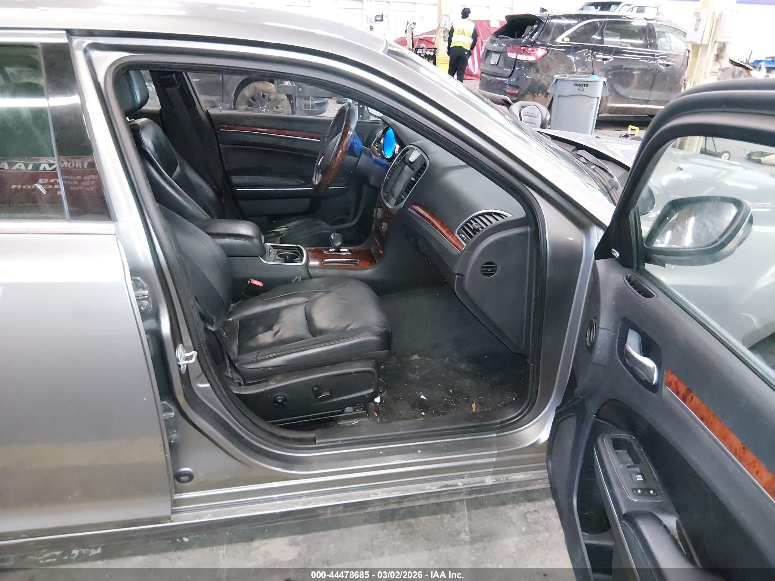 2012 Chrysler 300 Limited Gray vin: 2C3CCACG2CH274789