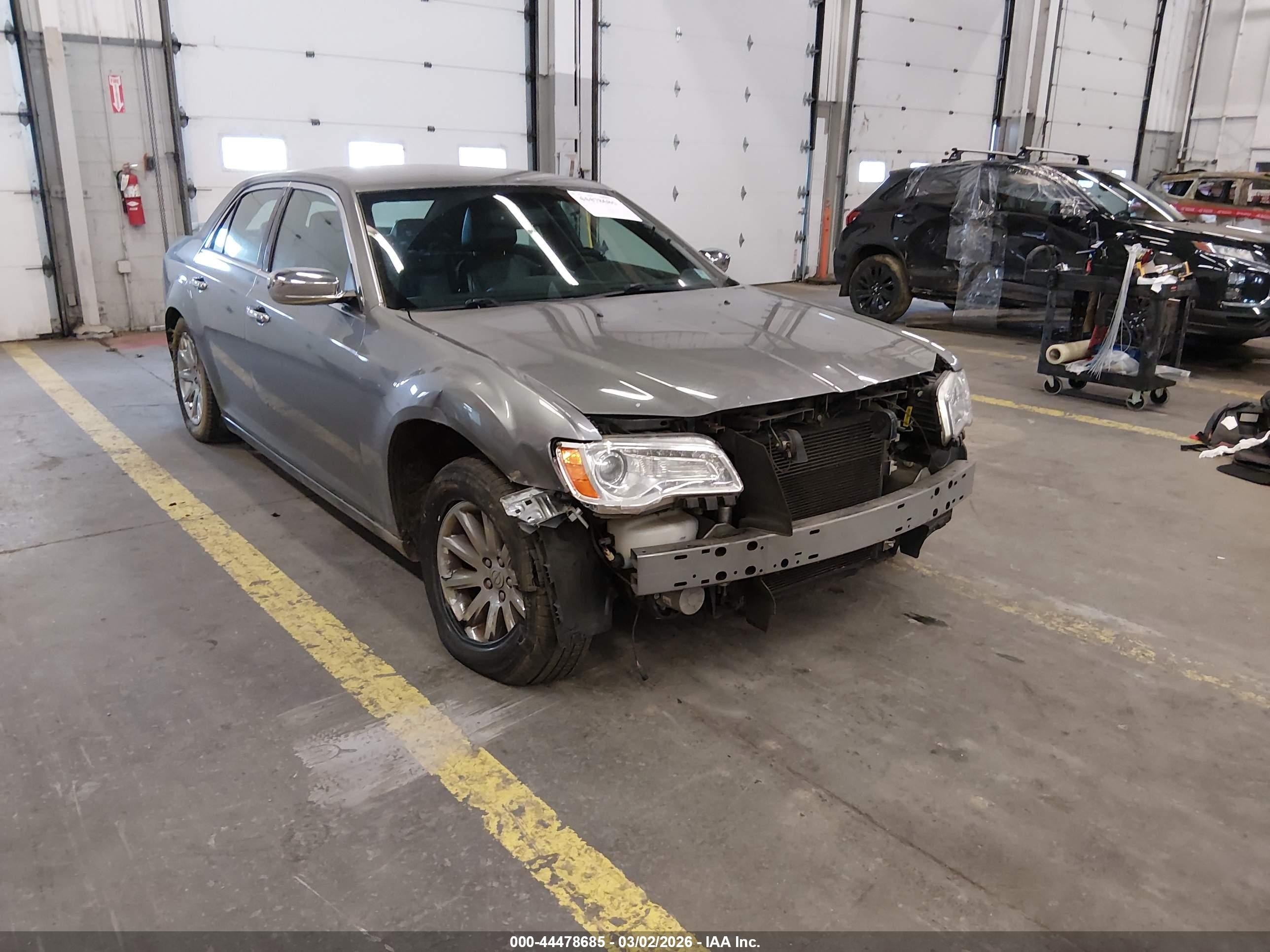 2012 Chrysler 300 Limited Gray vin: 2C3CCACG2CH274789