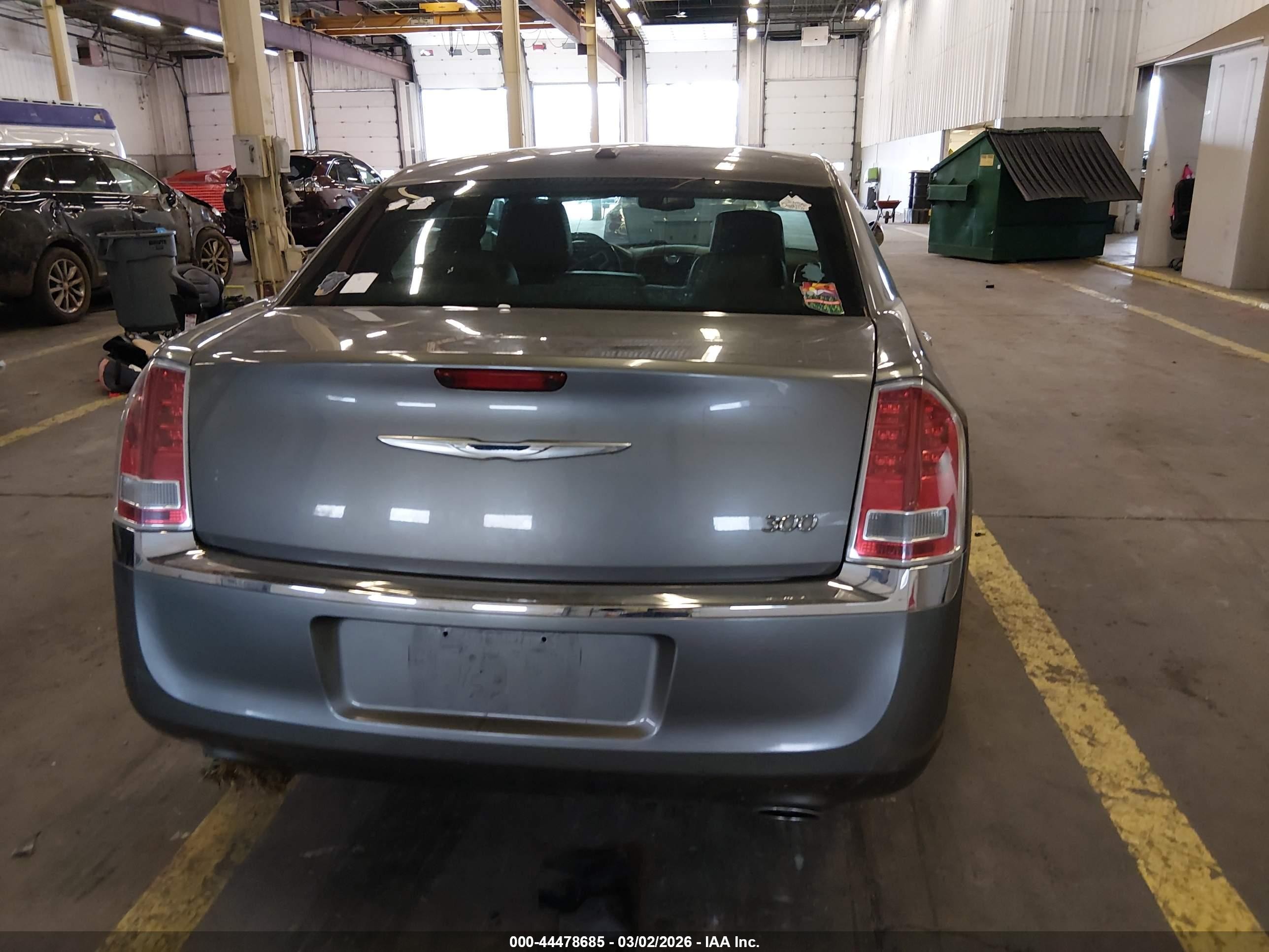 2012 Chrysler 300 Limited Gray vin: 2C3CCACG2CH274789