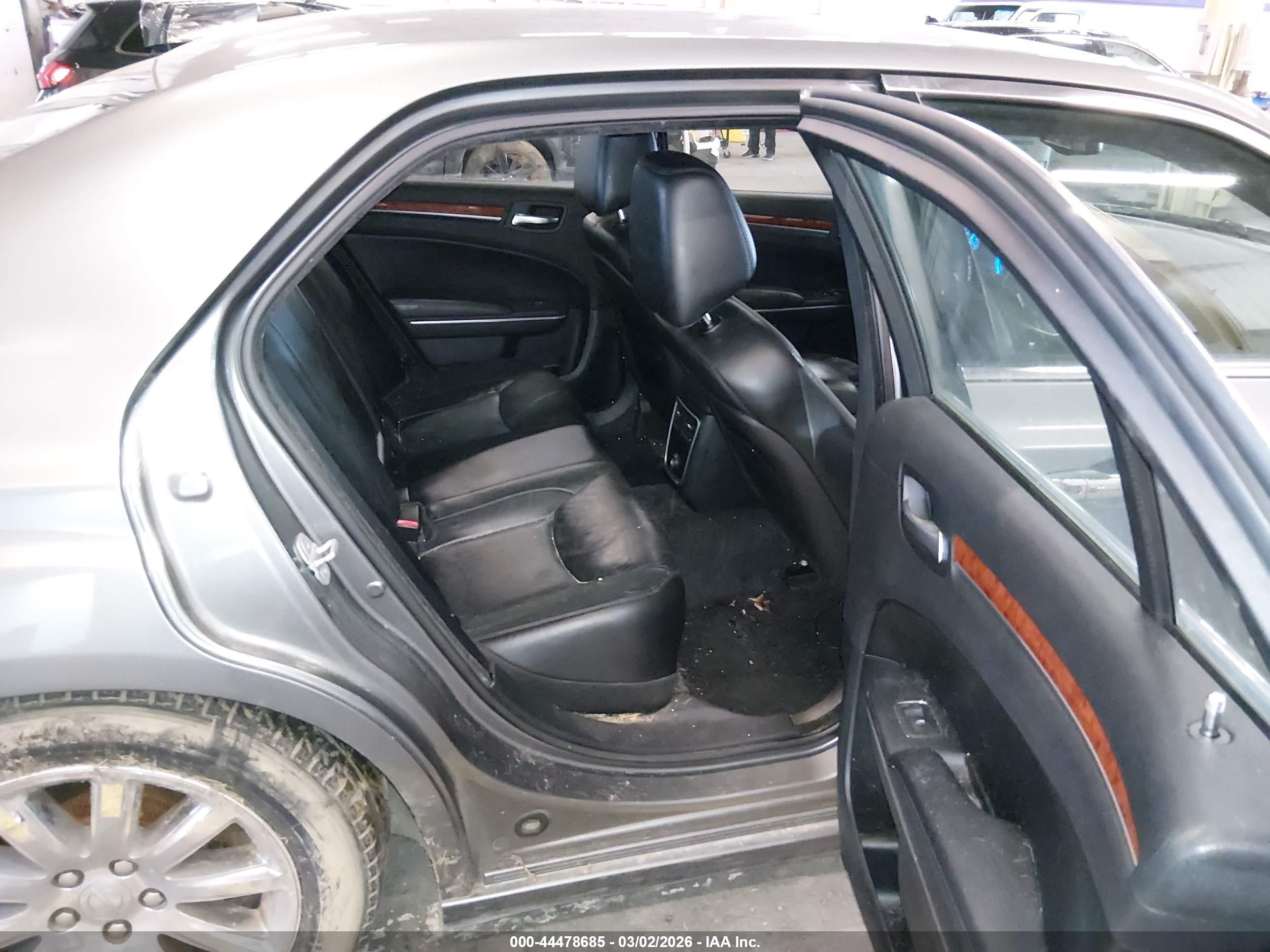 2012 Chrysler 300 Limited Gray vin: 2C3CCACG2CH274789