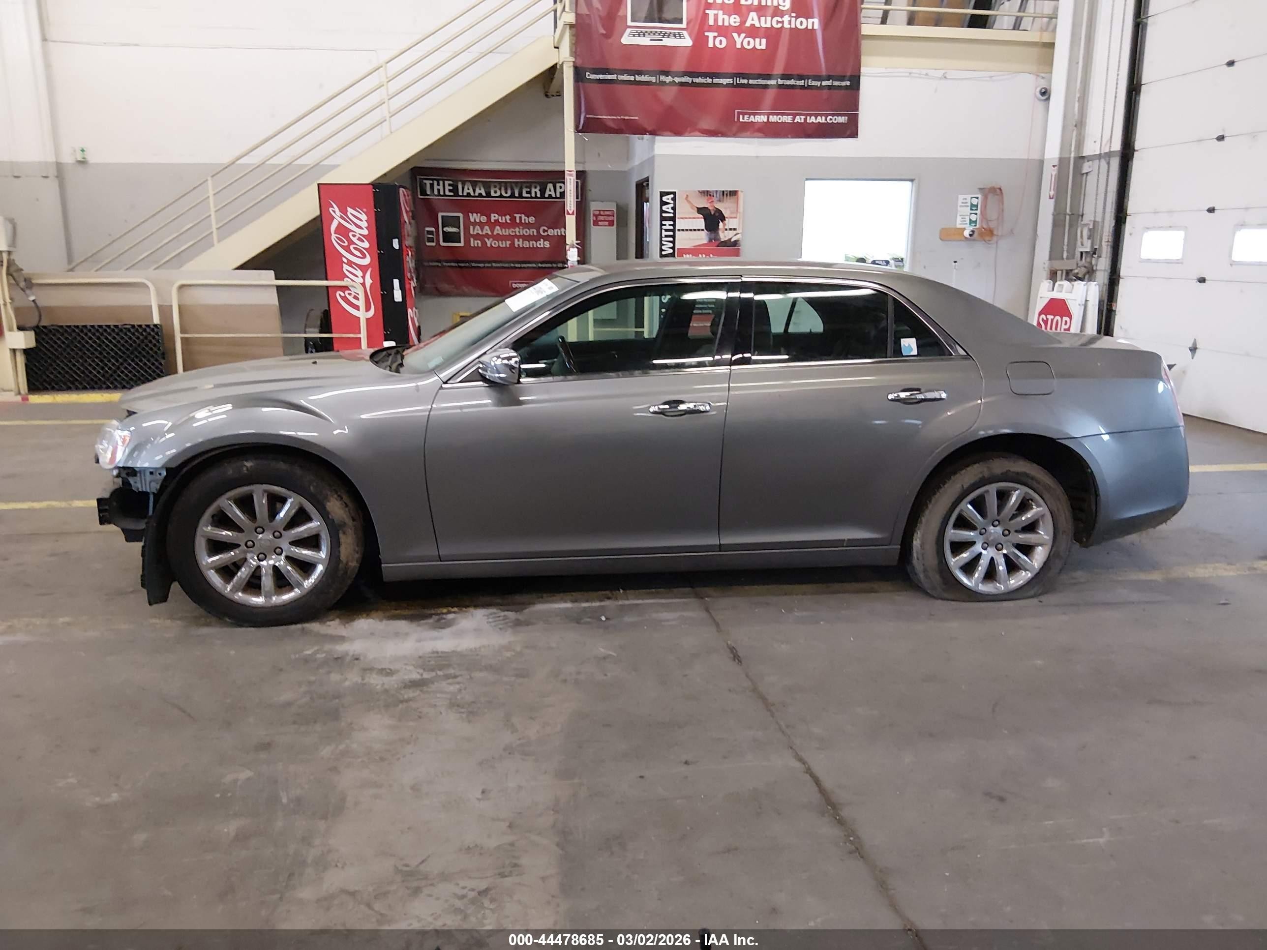 2012 Chrysler 300 Limited Gray vin: 2C3CCACG2CH274789