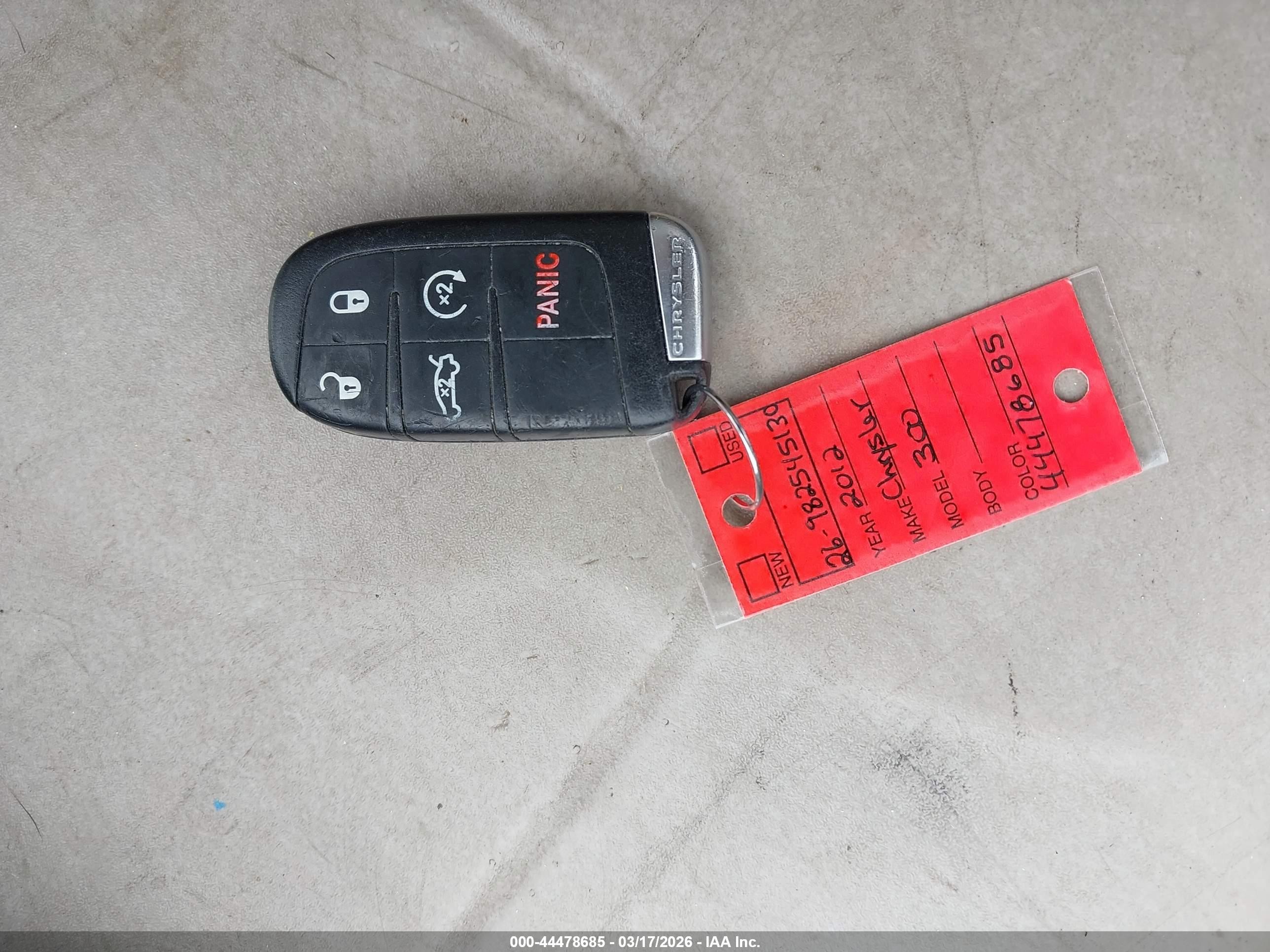 2012 Chrysler 300 Limited Gray vin: 2C3CCACG2CH274789
