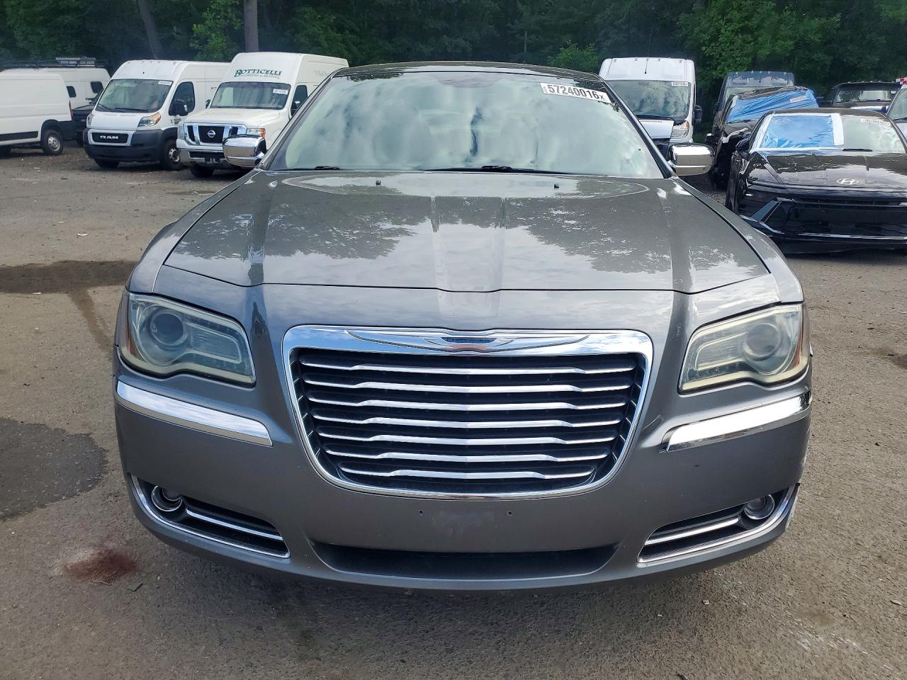 2012 Chrysler 300 Limited Gray vin: 2C3CCACG2CH278261