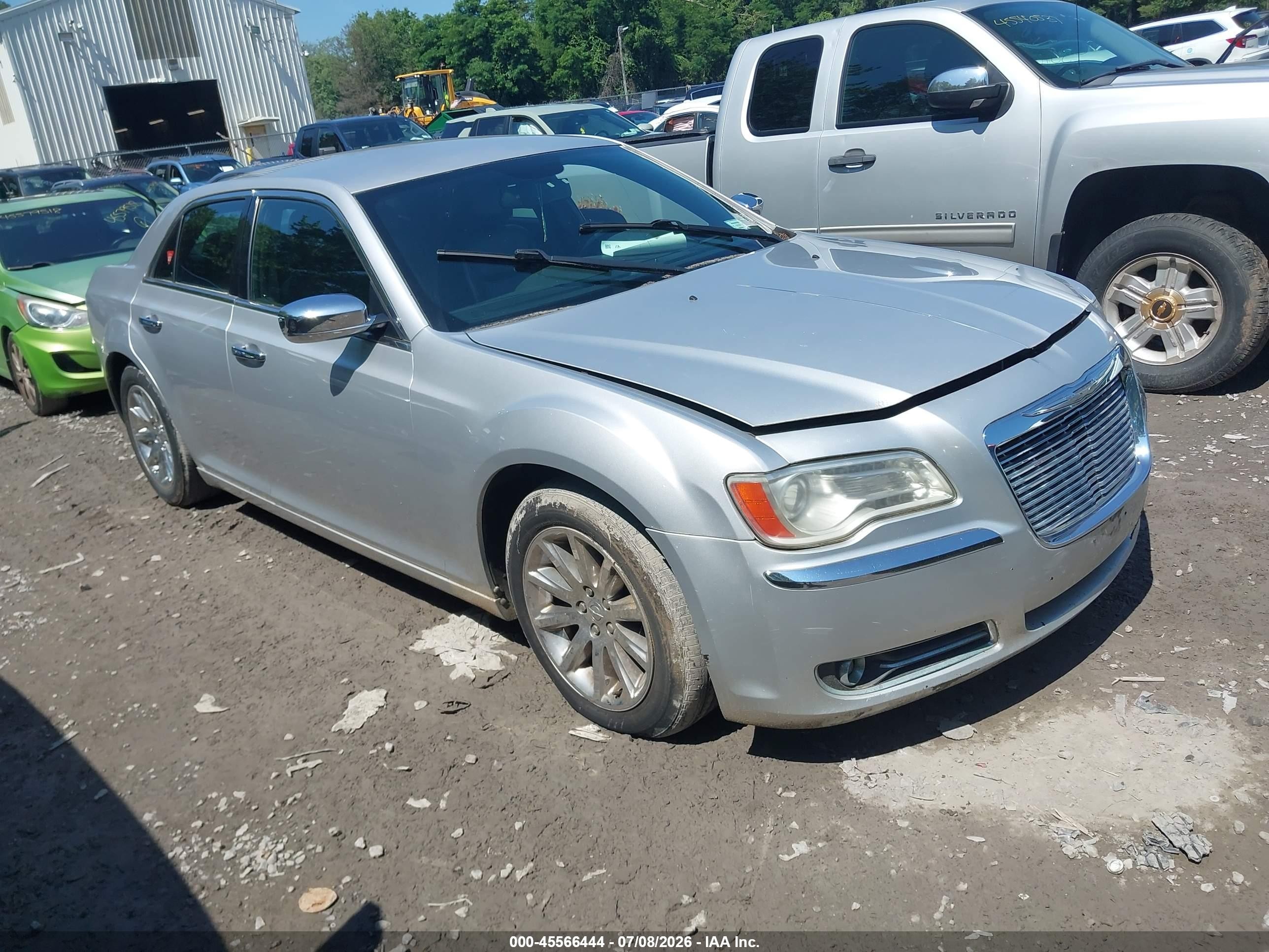 2012 Chrysler 300 Limited Silver vin: 2C3CCACG2CH310013