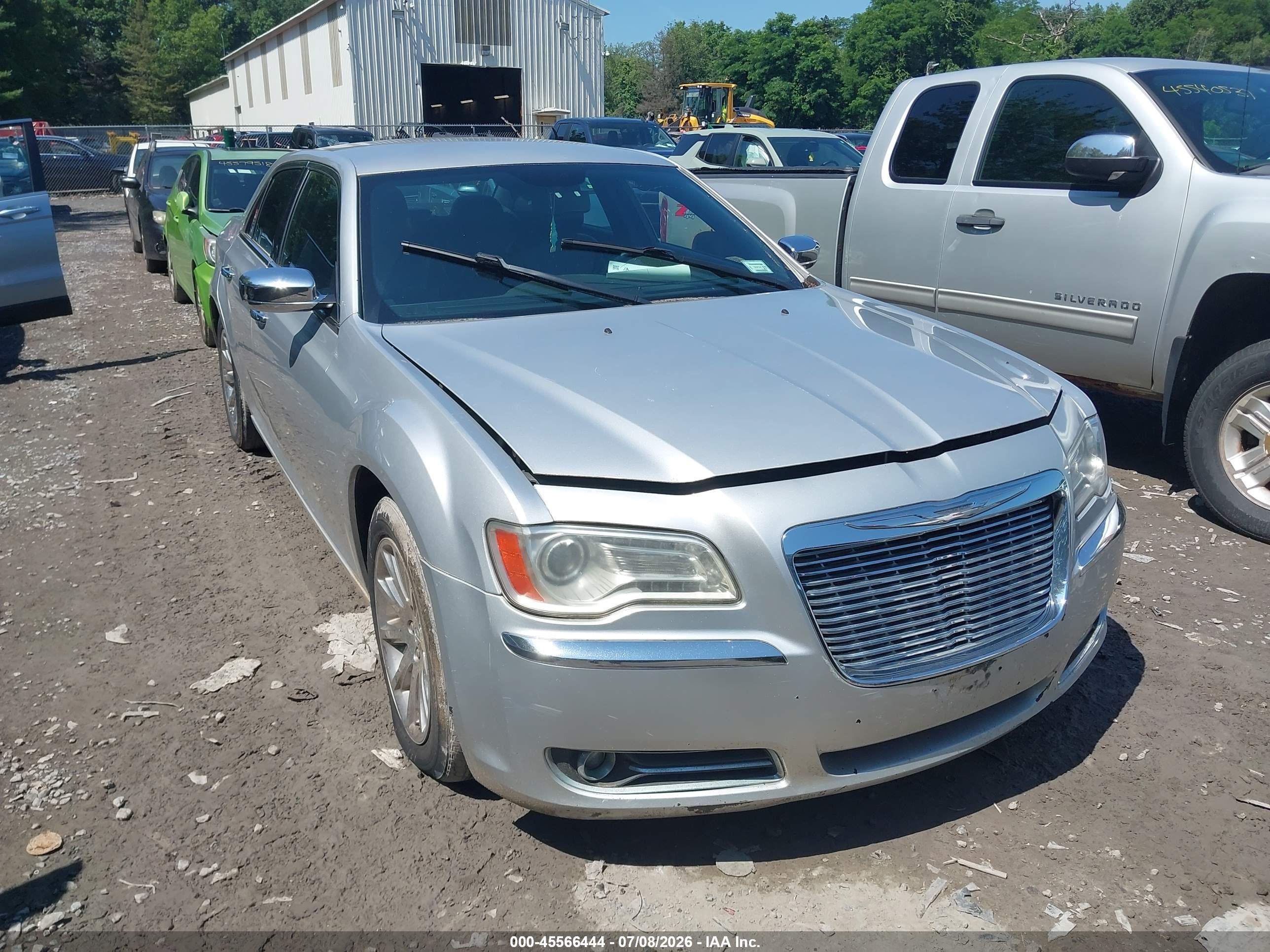 2012 Chrysler 300 Limited Silver vin: 2C3CCACG2CH310013