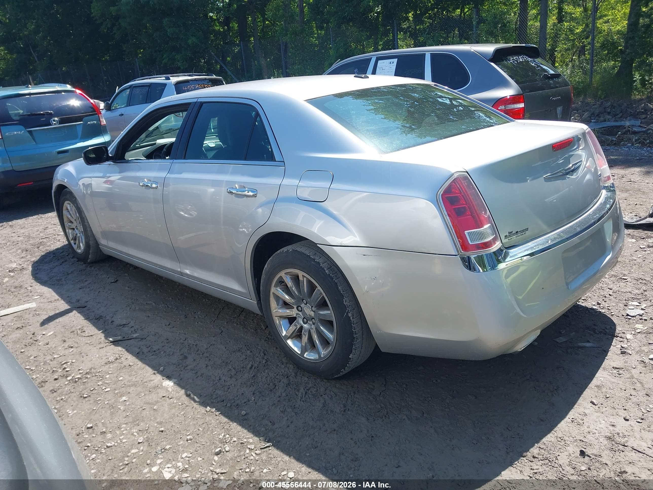 2012 Chrysler 300 Limited Silver vin: 2C3CCACG2CH310013